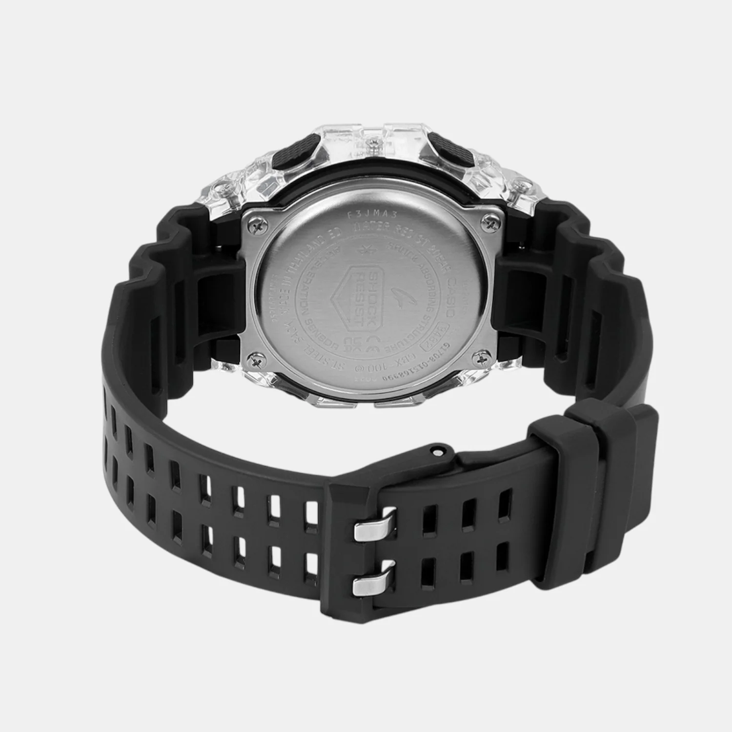 G-Shock Men Quartz Black Dial Digital Resin Watch G1708 - Image 7