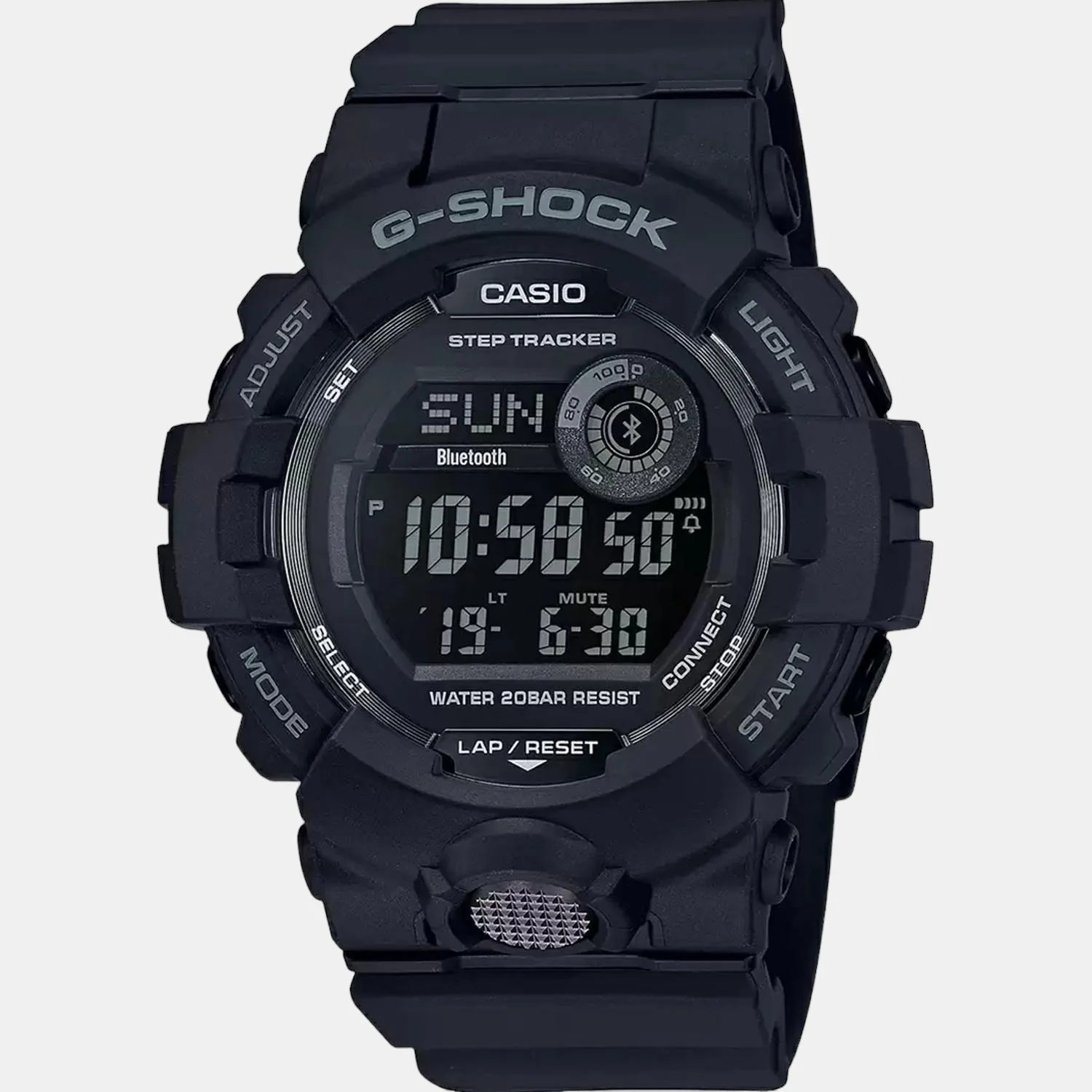 G-Shock Men Quartz Black Dial Digital Resin Watch G899 - Image 2