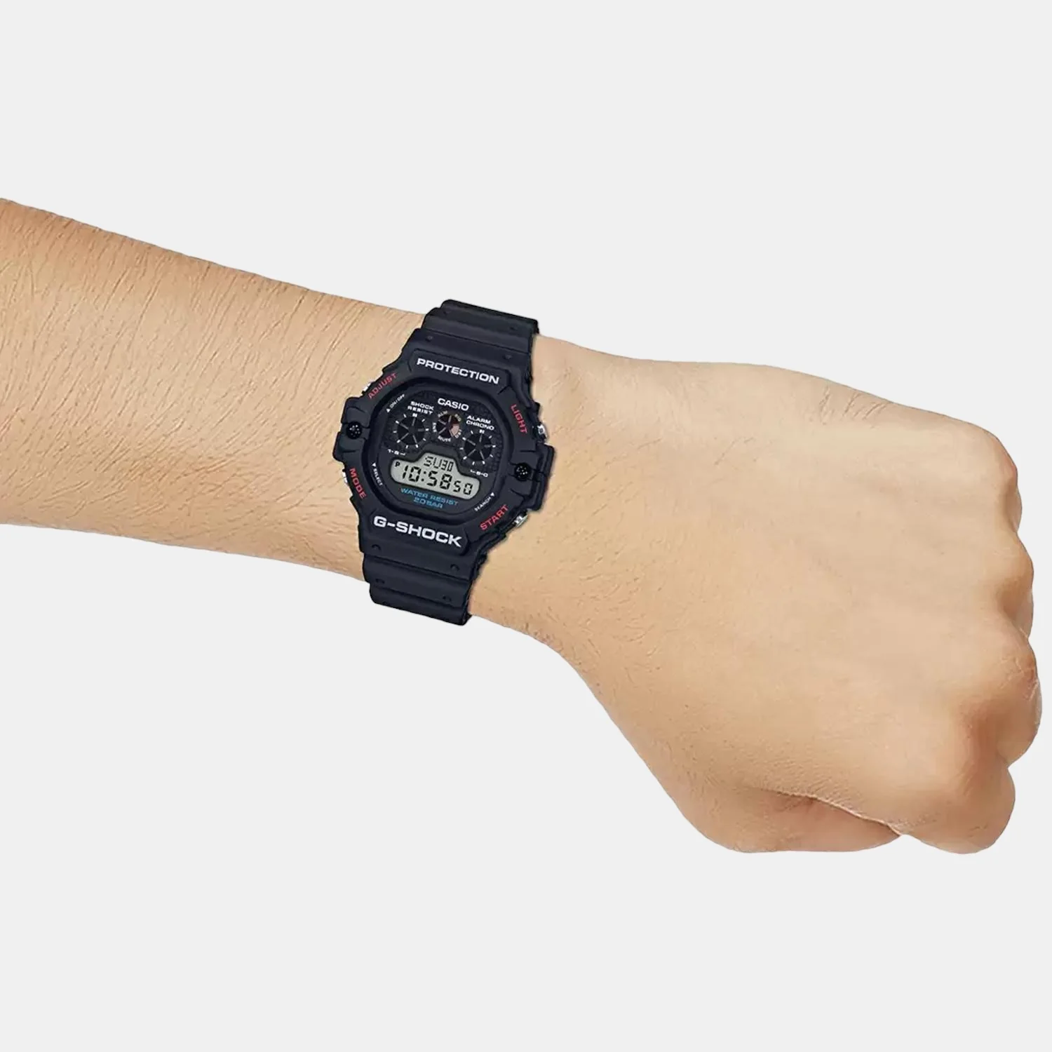 G-Shock Men Quartz Black Dial Digital Resin Watch G909 - Image 7