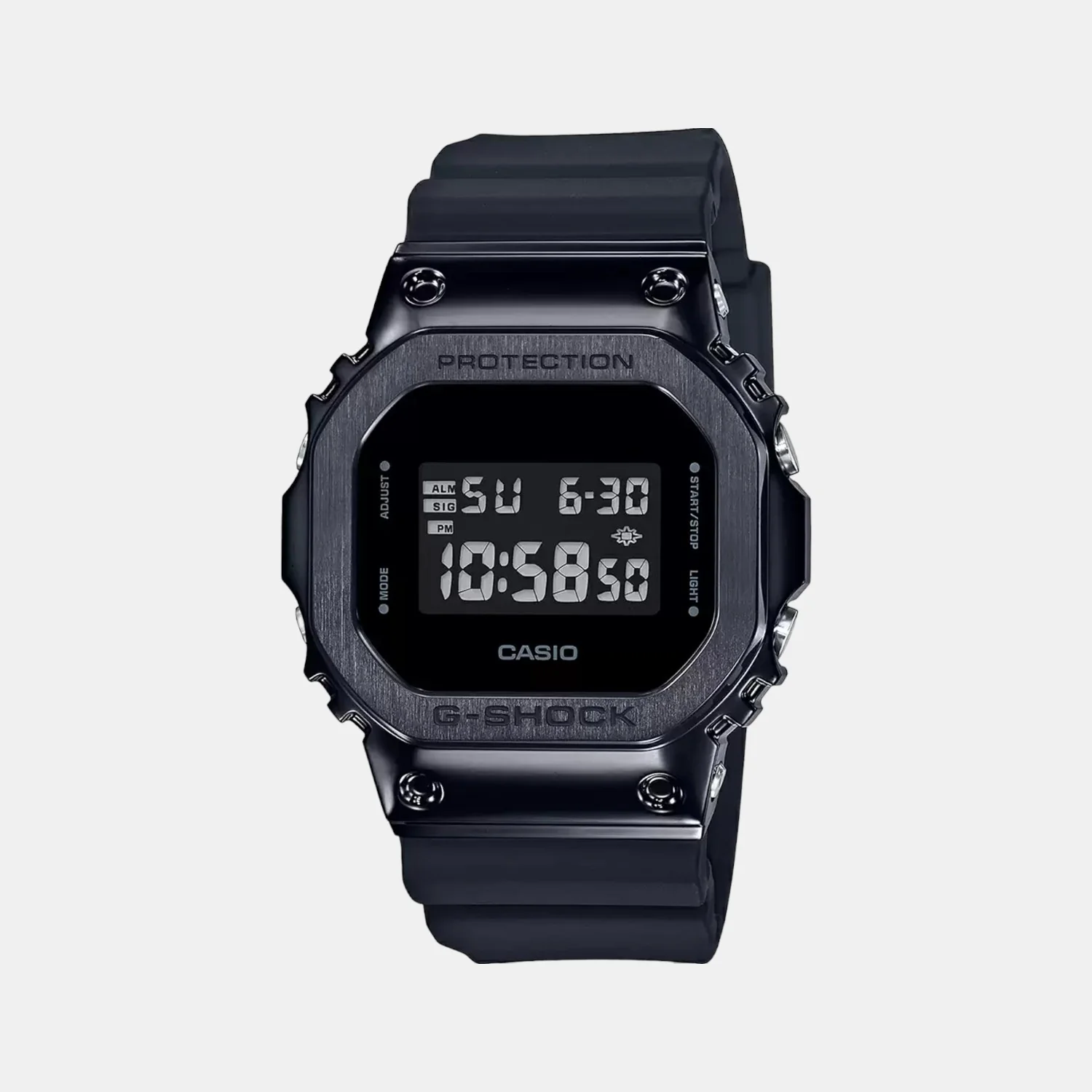 G-Shock Men Quartz Black Dial Digital Resin Watch G993