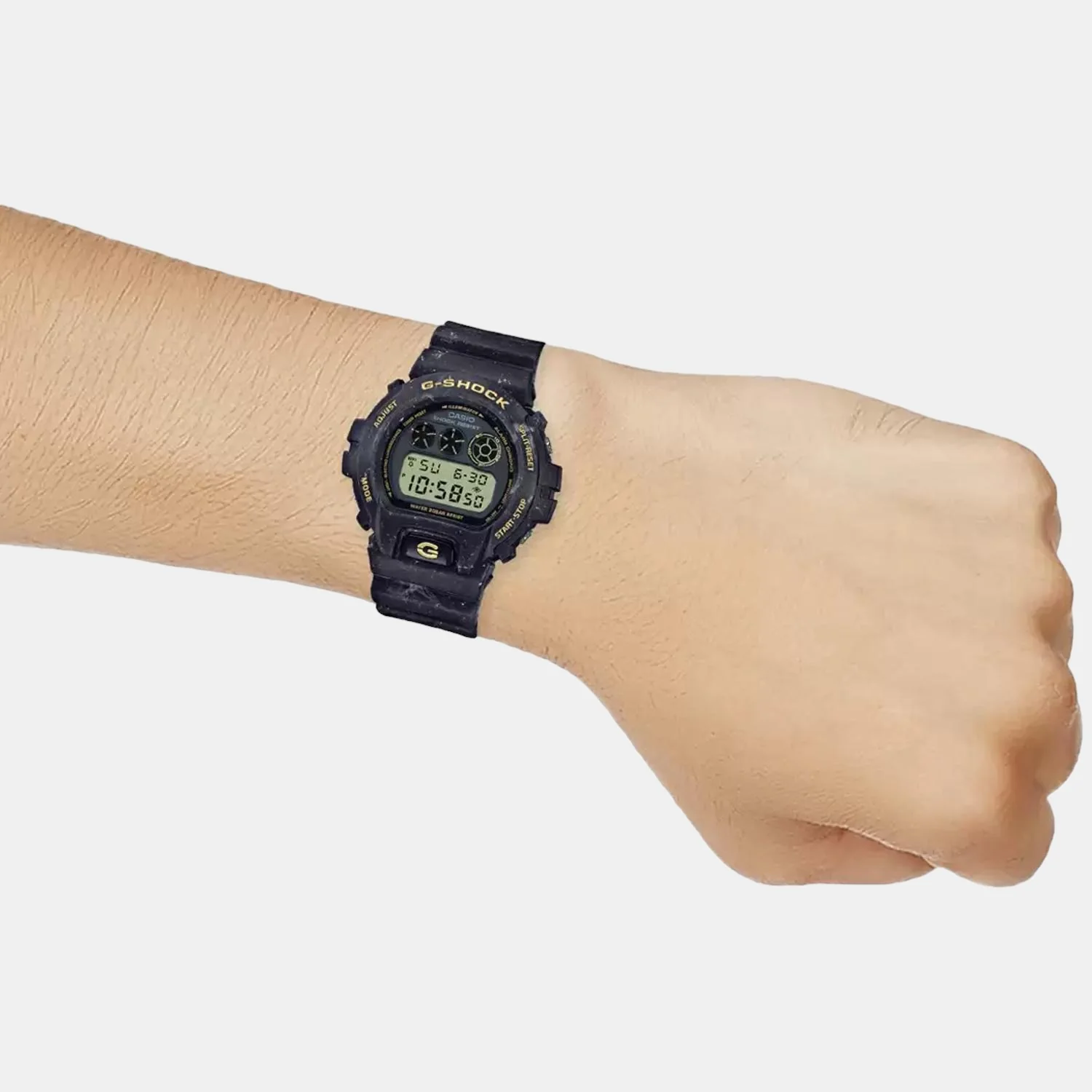 G-Shock Men Quartz Black Dial Digital Stainless Steel Watch G1132 - Image 7