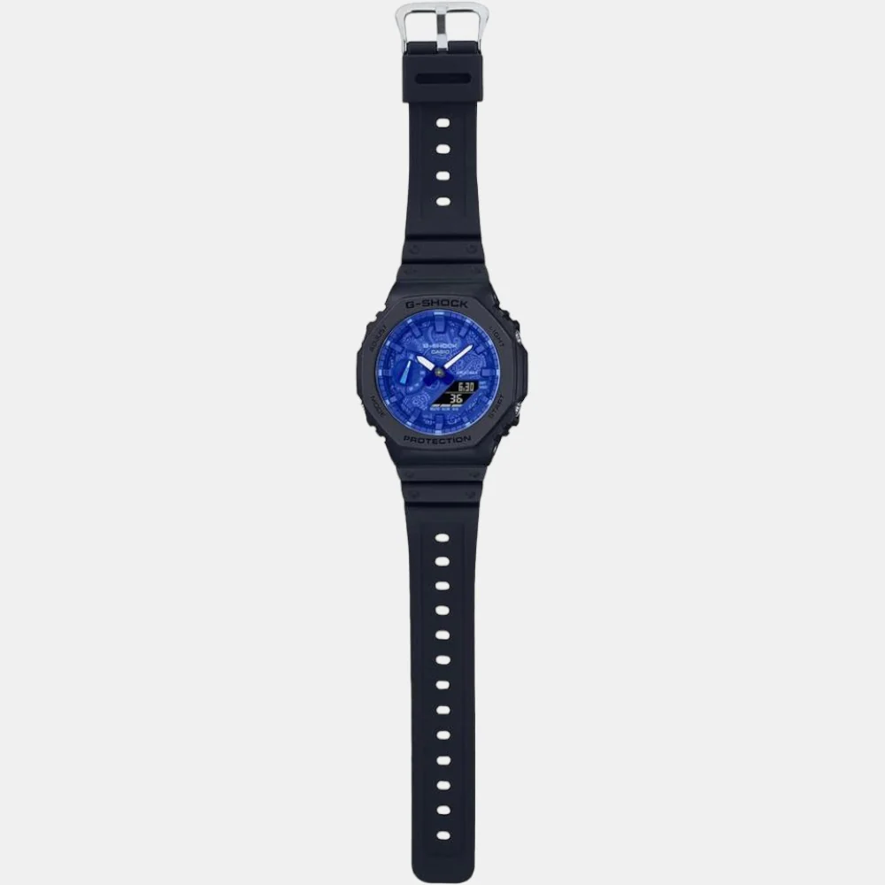G-Shock Men Quartz Blue Dial Analog-Digital Resin Watch G1237 - Image 5
