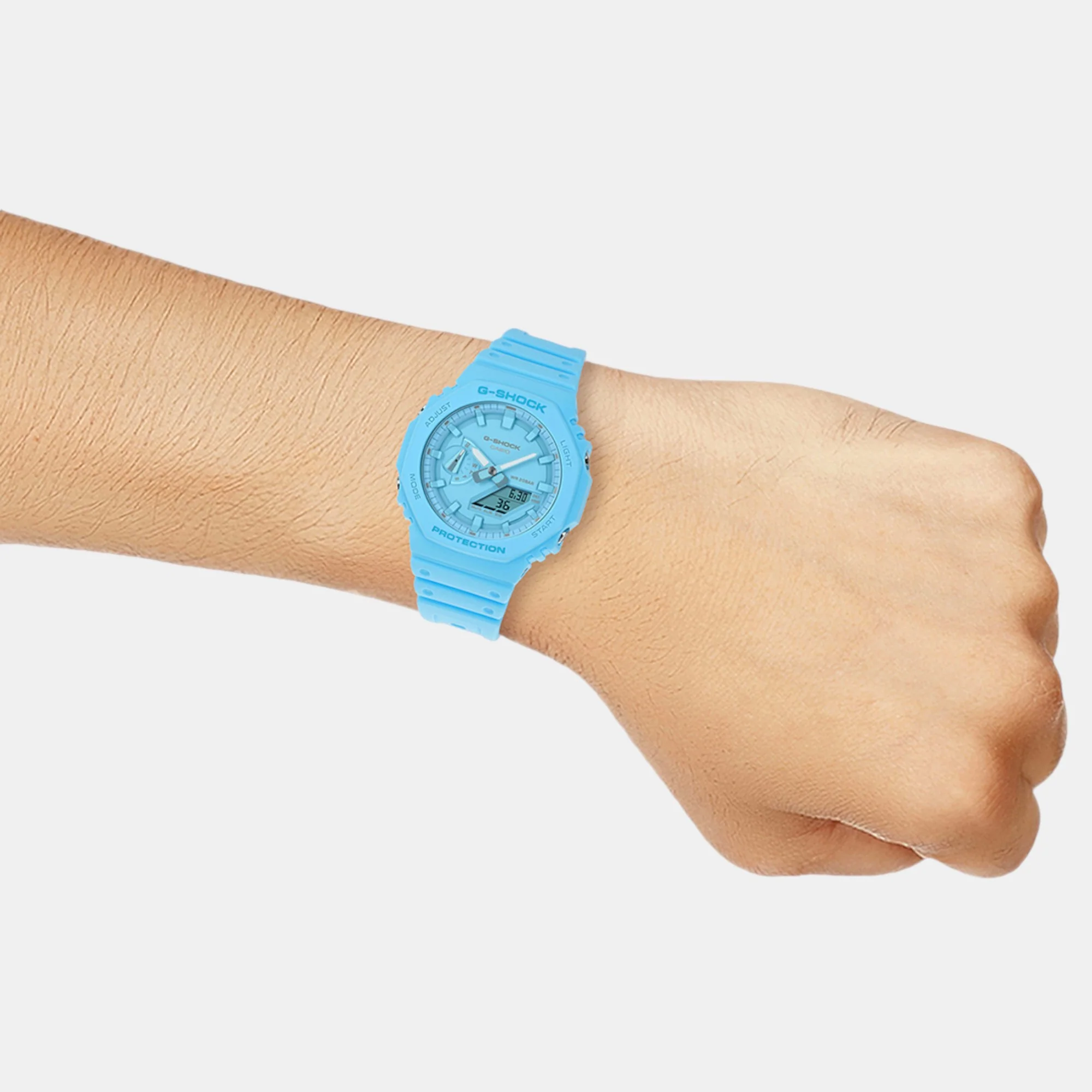 G-Shock Men Quartz Blue Dial Analog-Digital Resin Watch G1521 - Image 8