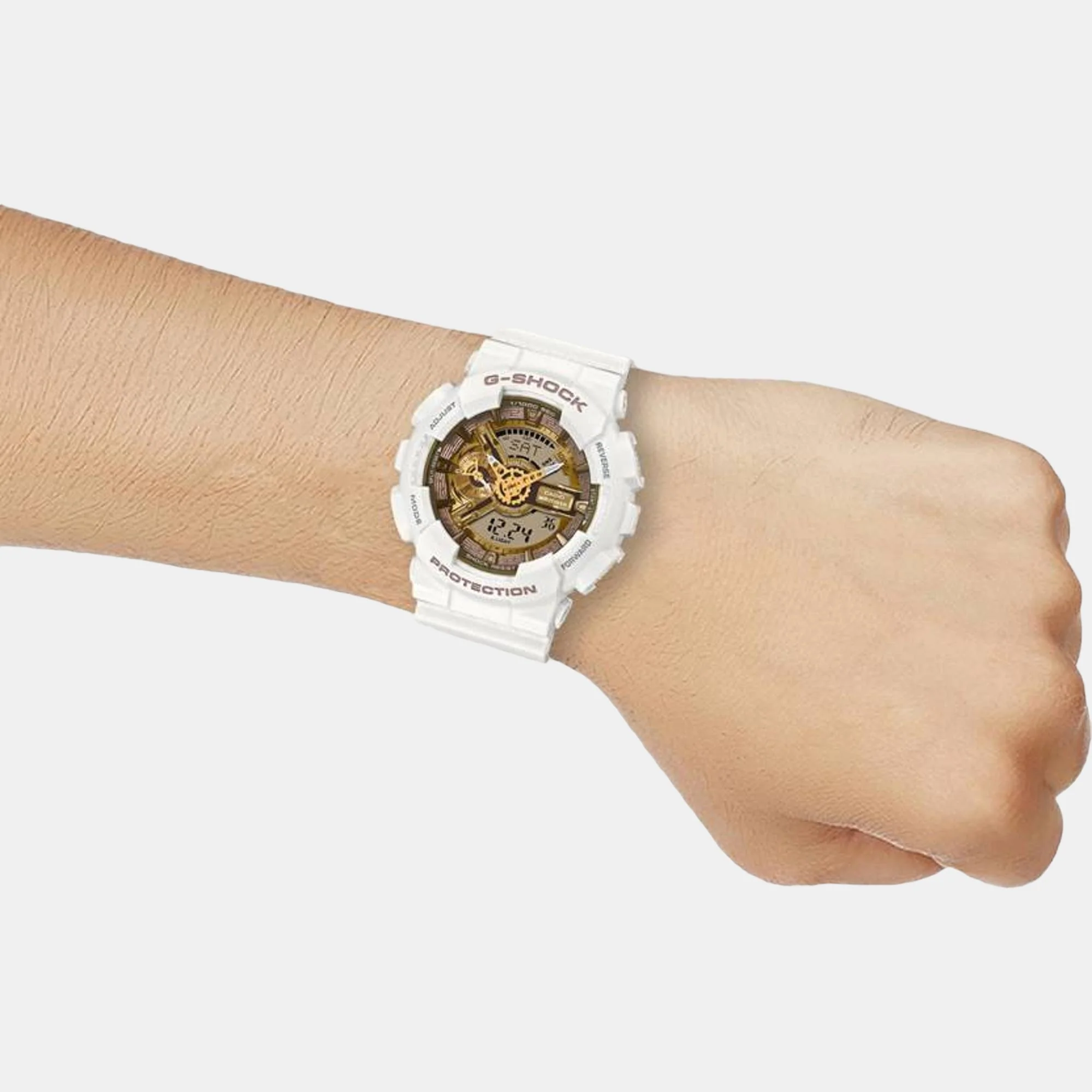 G-Shock Men Quartz Brown Dial Analog-Digital Resin Watch G1319 - Image 4