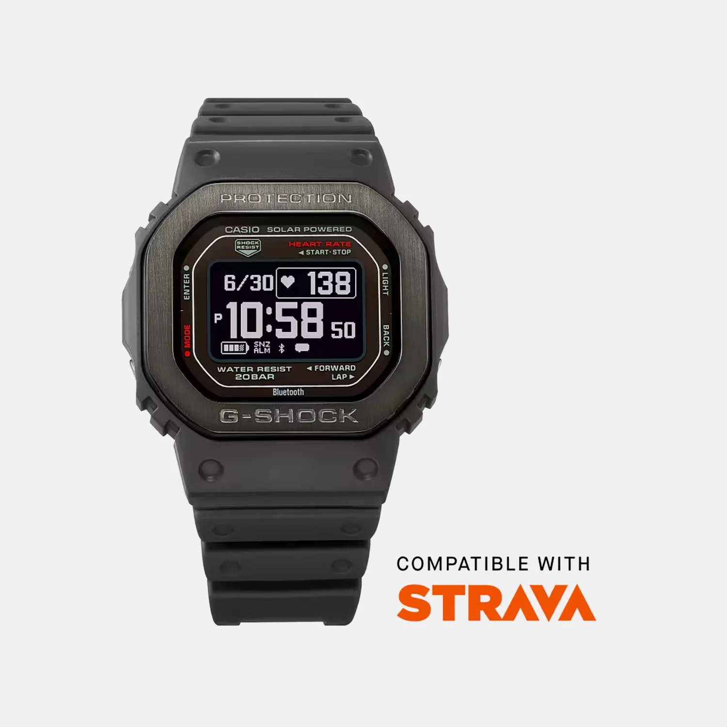 G-Shock Men Quartz Brown Dial Digital Resin Watch DW-H5600MB-8DR G1547 - Image 5