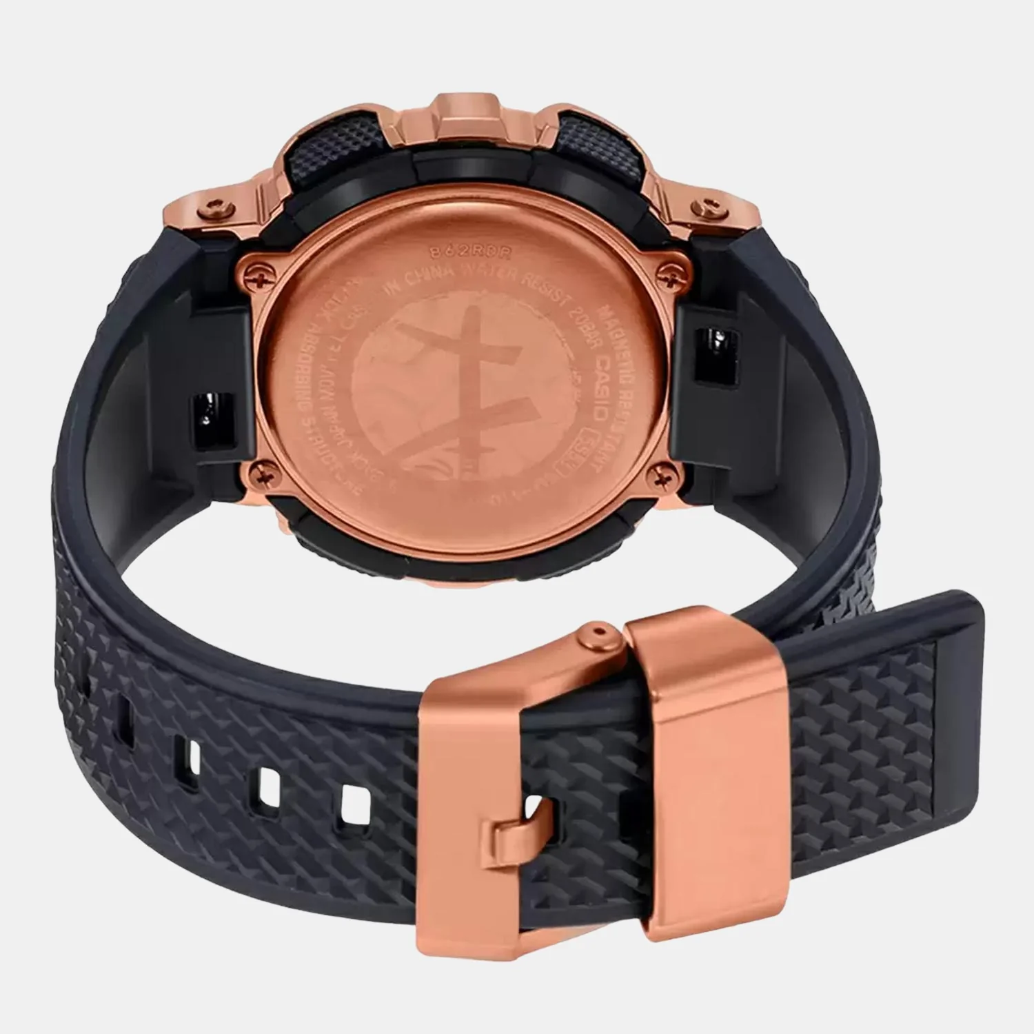 G-Shock Men Quartz Gold Dial Analog-Digital Resin Watch G1170 - Image 5