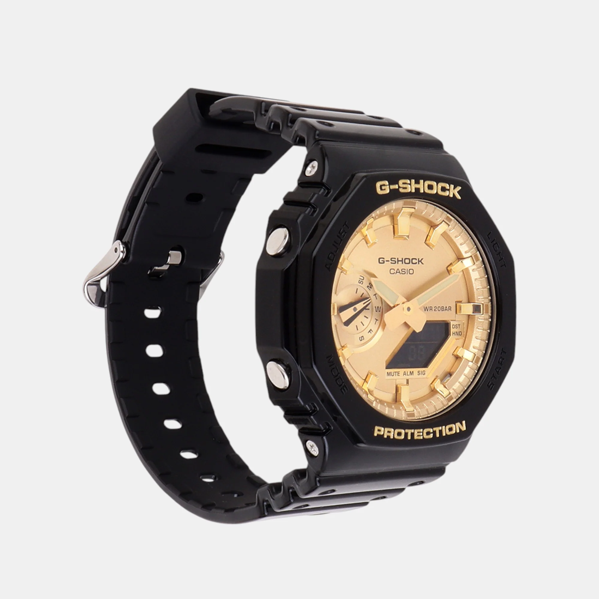 G-Shock Men Quartz Gold Dial Analog-Digital Resin Watch G1453 - Image 3