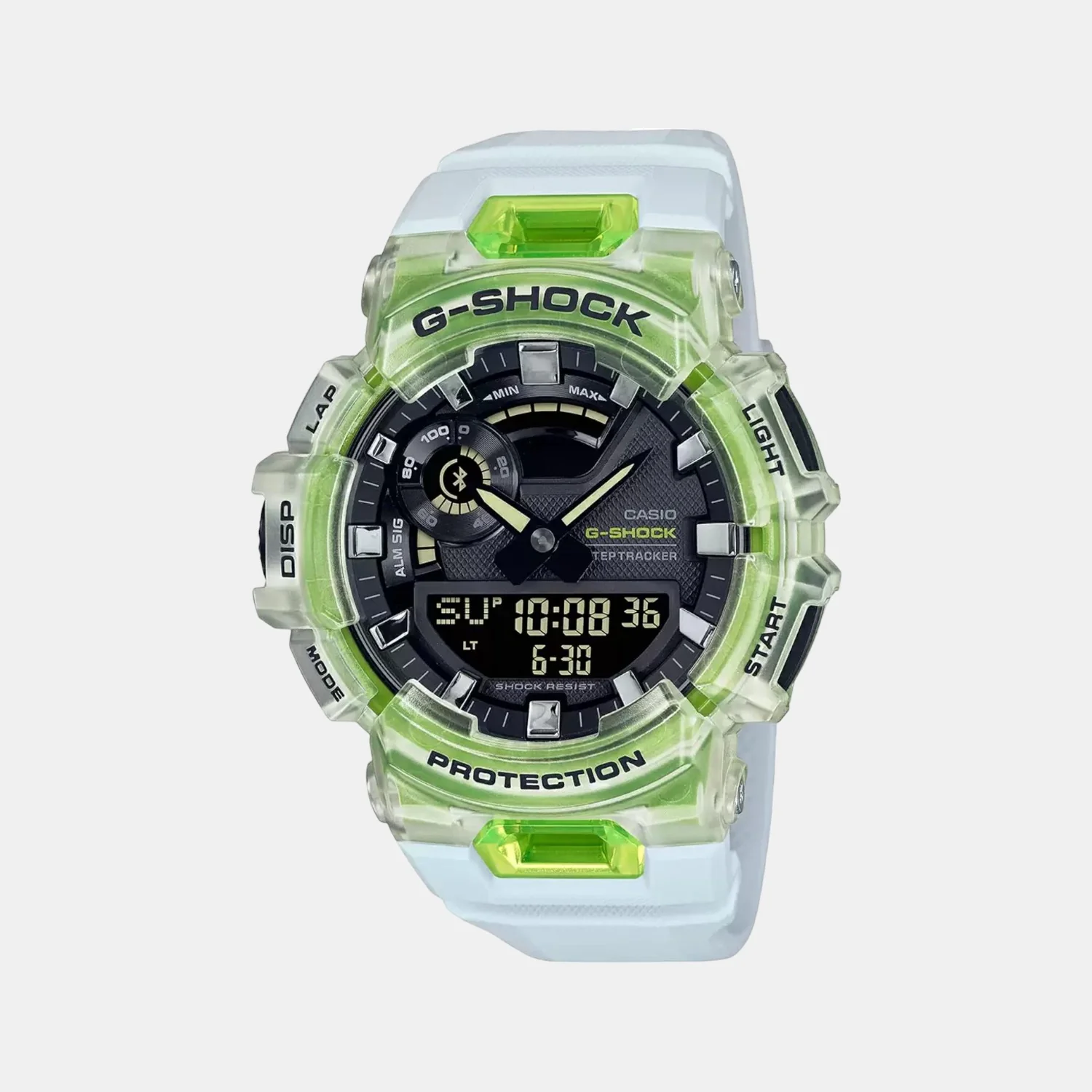 G-Shock Men Quartz Green Dial Analog-Digital Resin Watch G1198