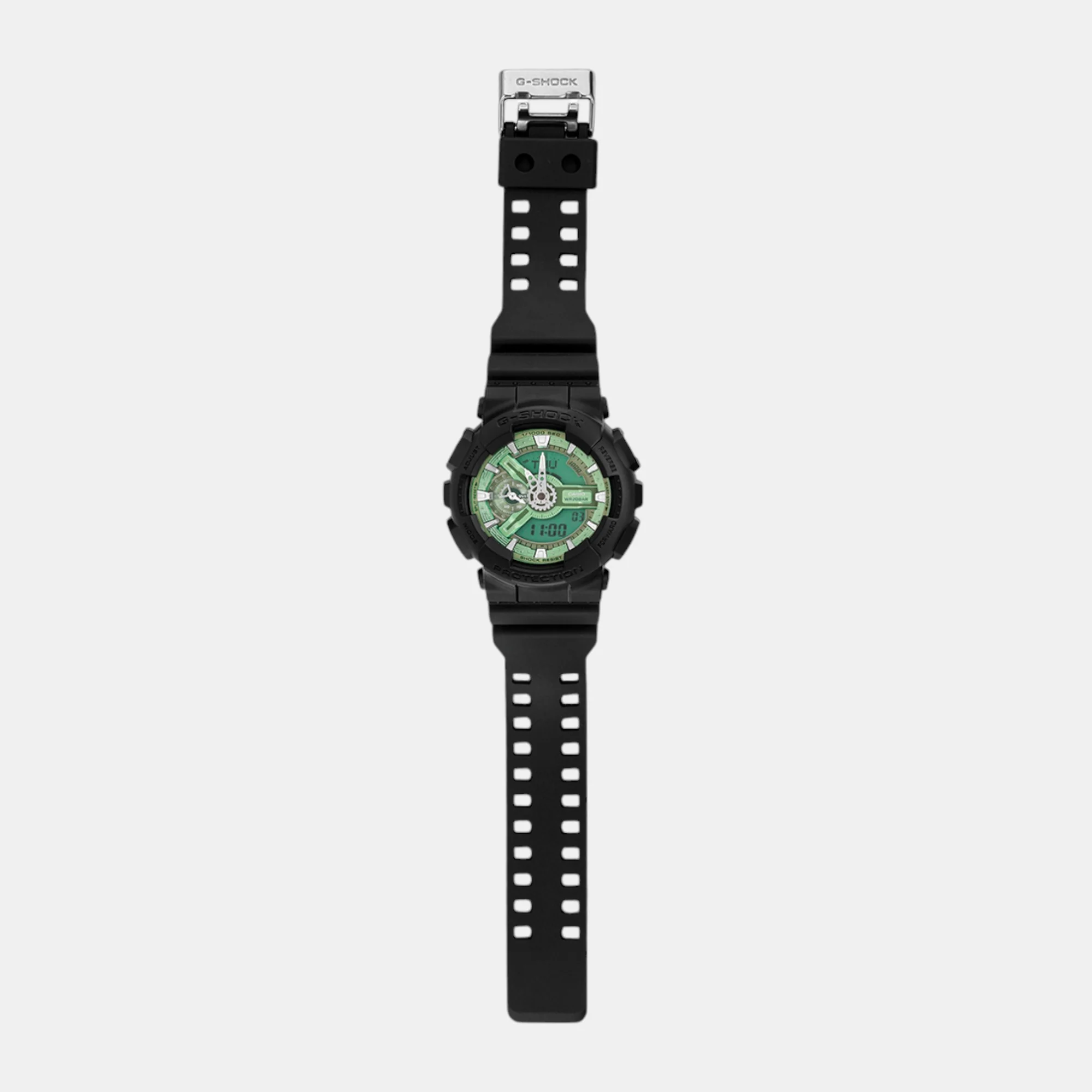 G-Shock Men Quartz Green Dial Analog-Digital Resin Watch G1519 - Image 9