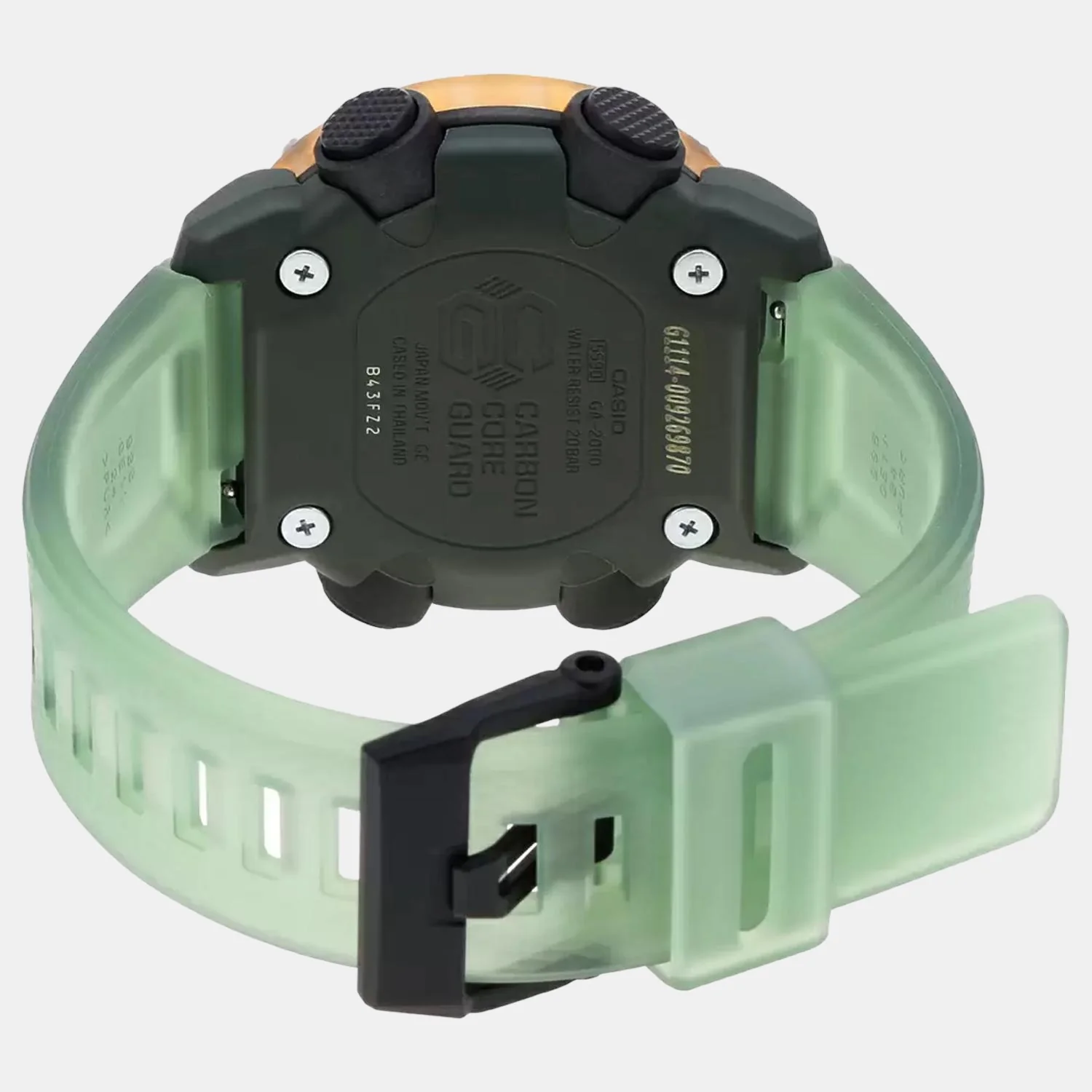 G-Shock Men Quartz Green Dial Digital Resin Watch G1114 - Image 5