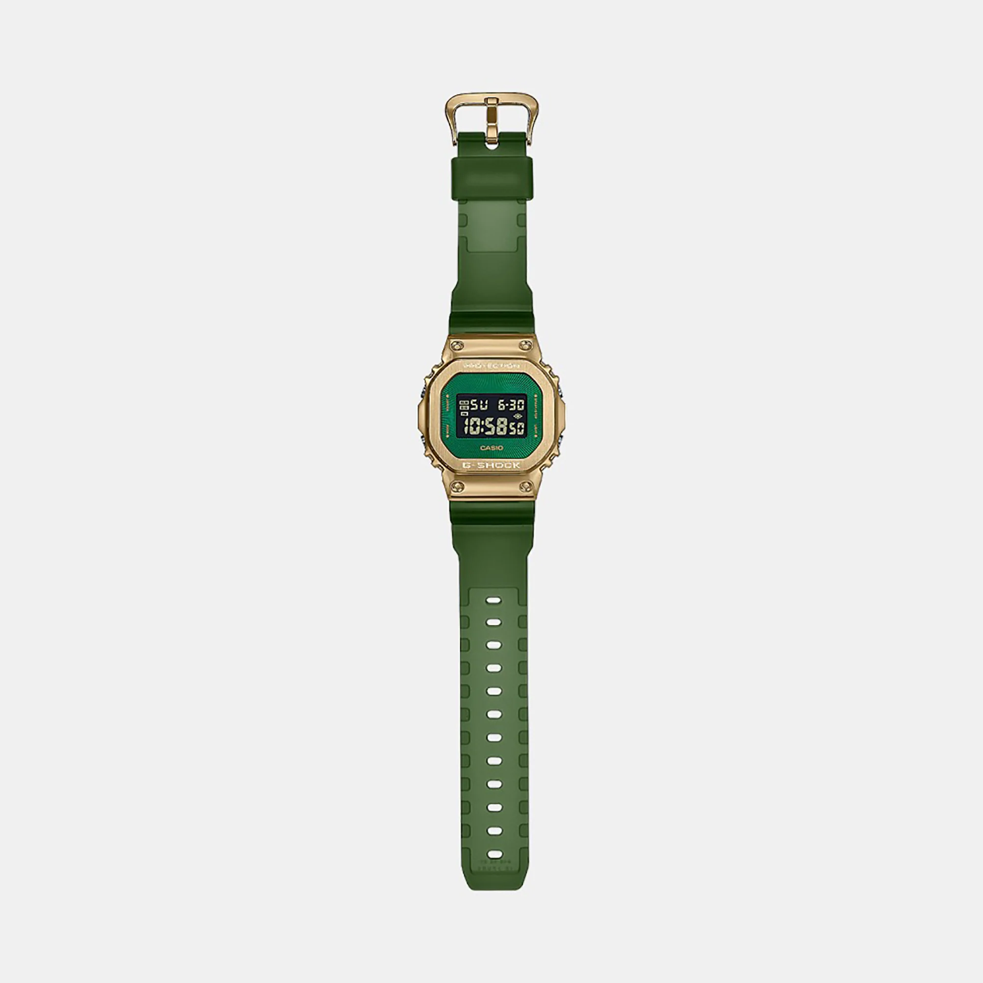 G-Shock Men Quartz Green Dial Digital Resin Watch G1437 - Image 7