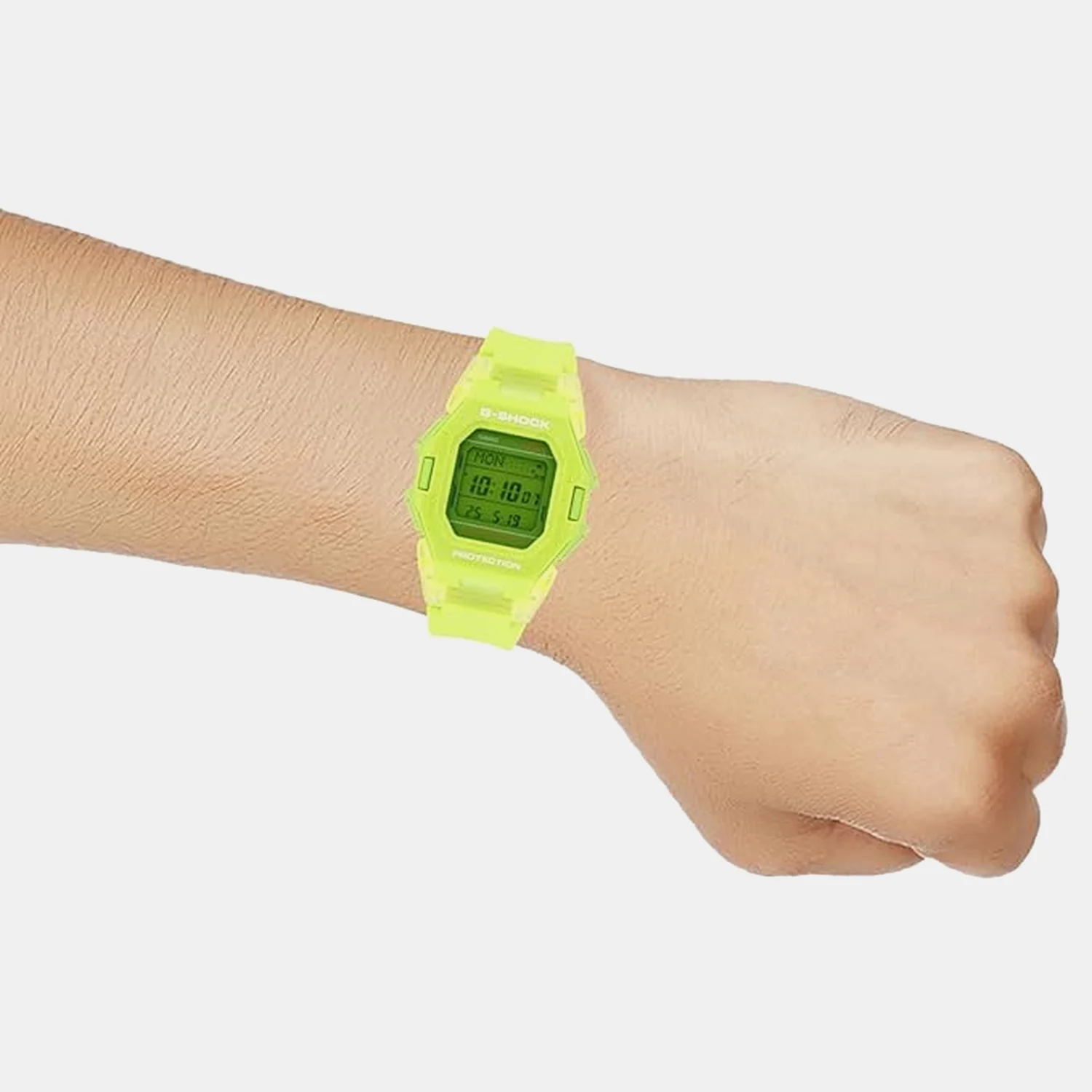 G-Shock Men Quartz Green Dial Digital Resin Watch G1663 - Image 3