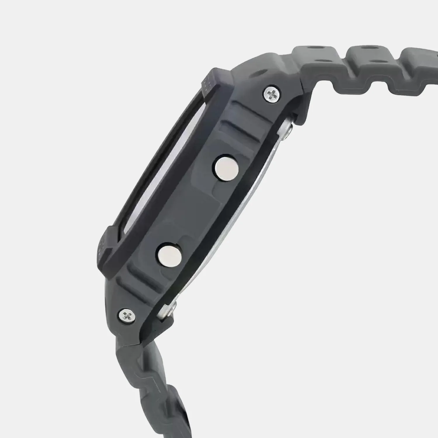 G-Shock Men Quartz Grey Dial Digital Resin Watch G1016 - Image 3