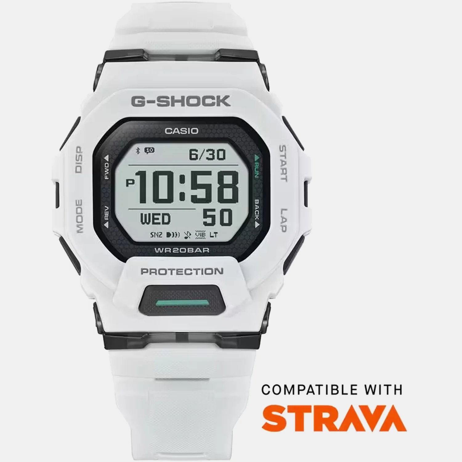 G-shock Men Quartz Grey Dial Digital Resin Watch G1761 - Image 3