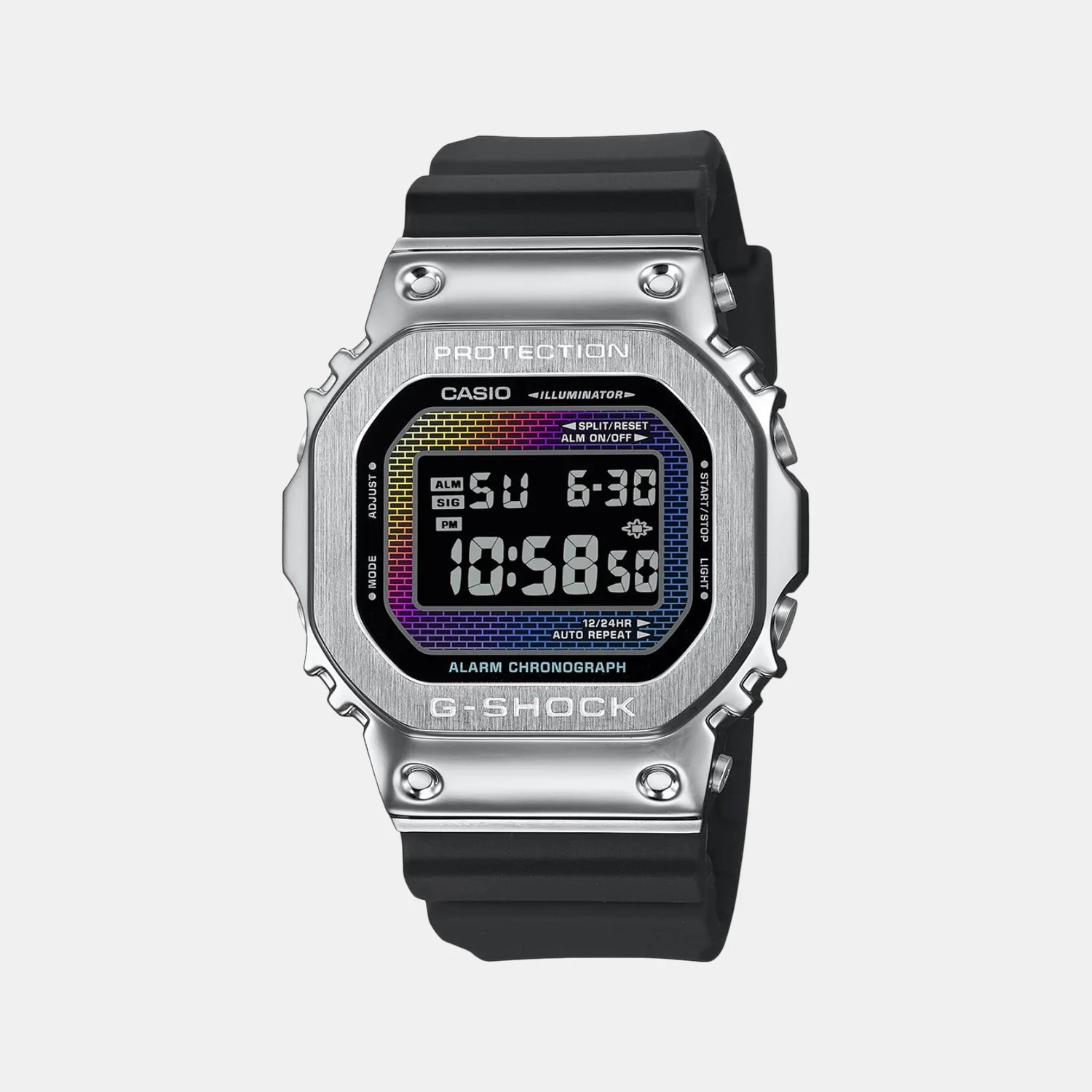 G-Shock Men Quartz Multi-Colour Dial Digital Resin Watch G1591
