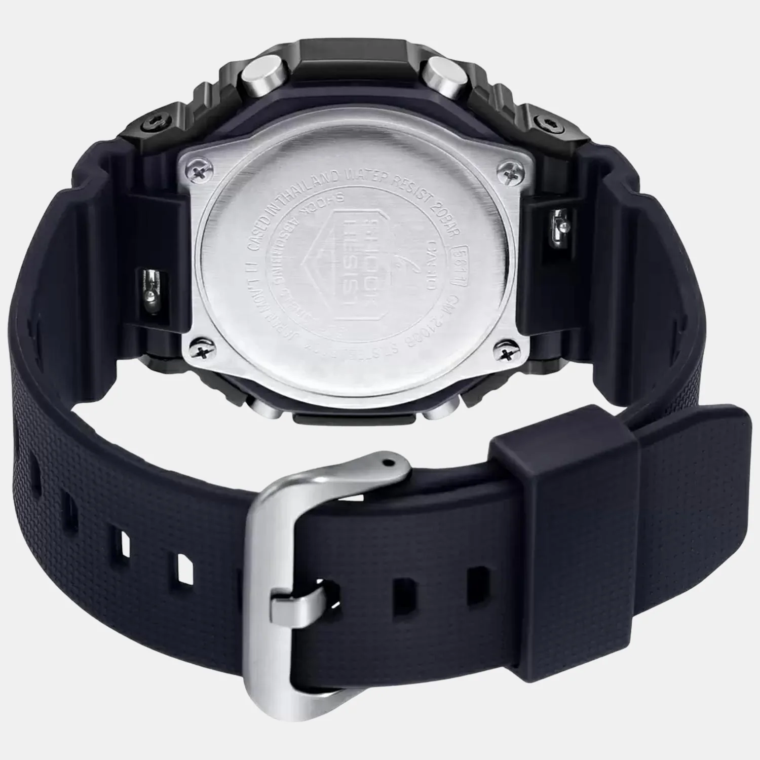 G-Shock Men Quartz Red Dial Analog-Digital Resin Watch G1161 - Image 4