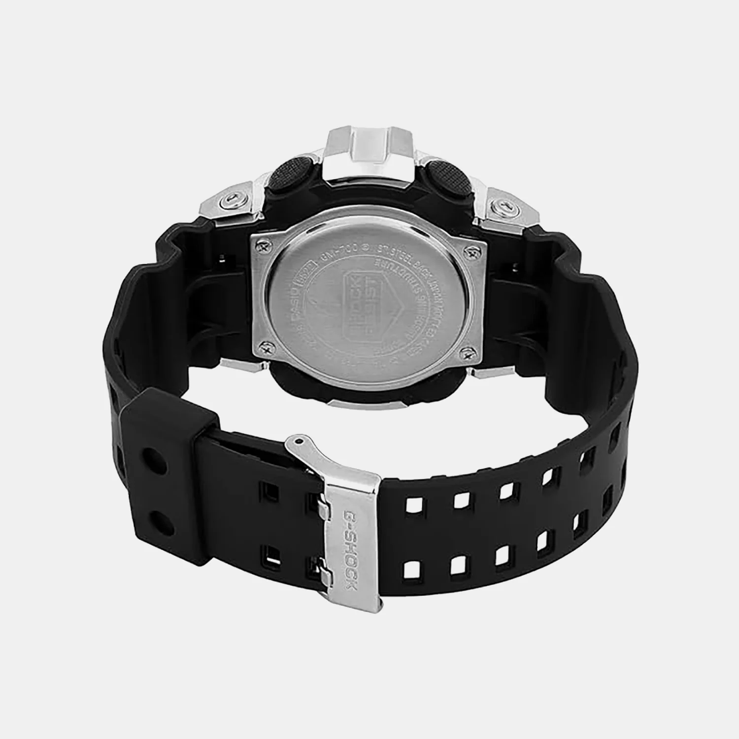G-Shock Men Quartz Silver Dial Analog-Digital Resin Watch G1607 - Image 5