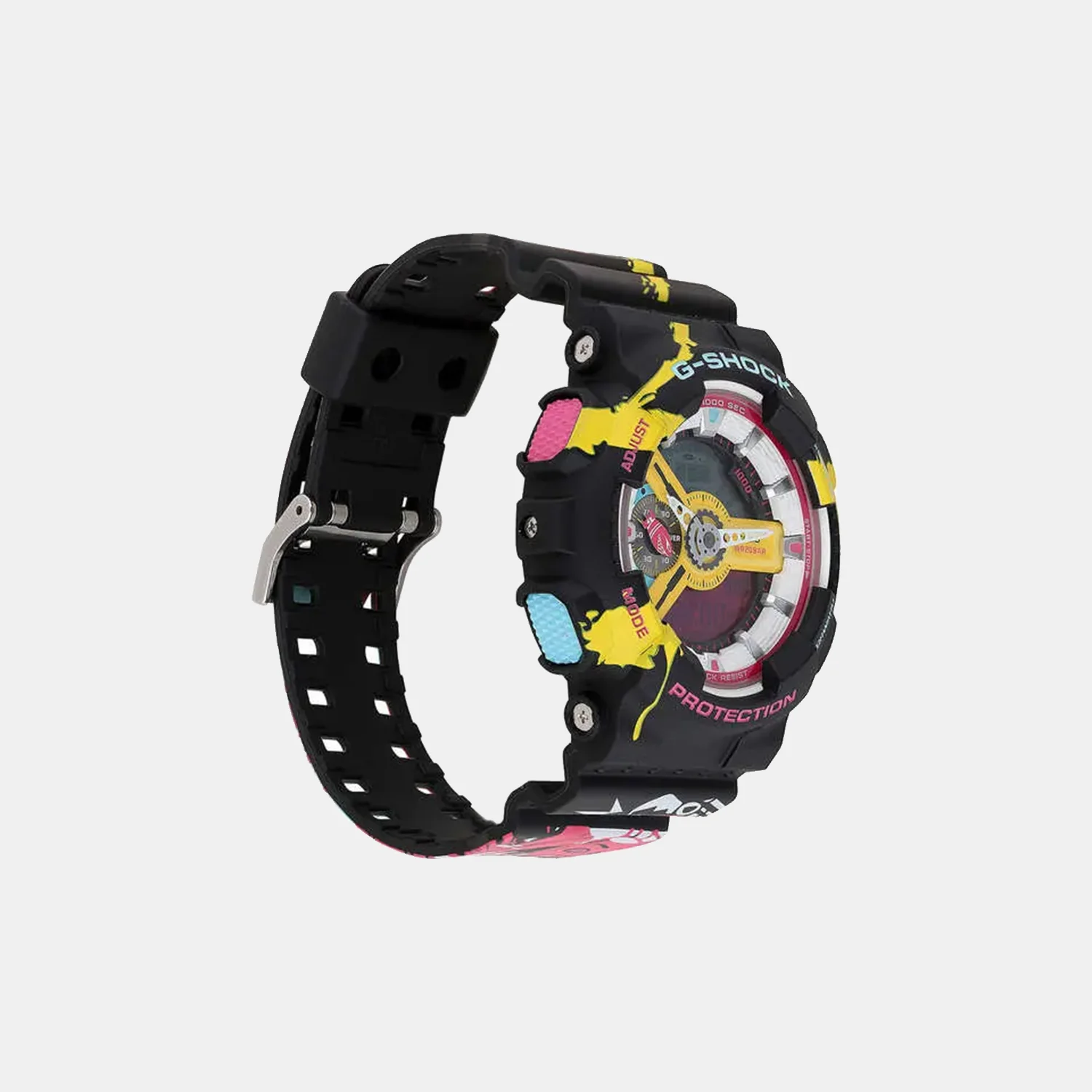 G-Shock Men Quartz Two Tone Dial Analog-Digital Resin Watch G1482 - Image 3