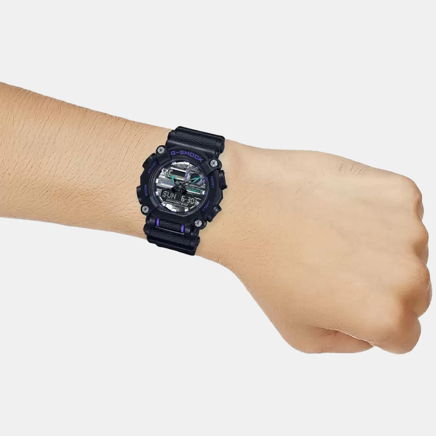 G-Shock Men Quartz Dual Tone Dial Analog-Digital Resin Watch G1150 - Image 6