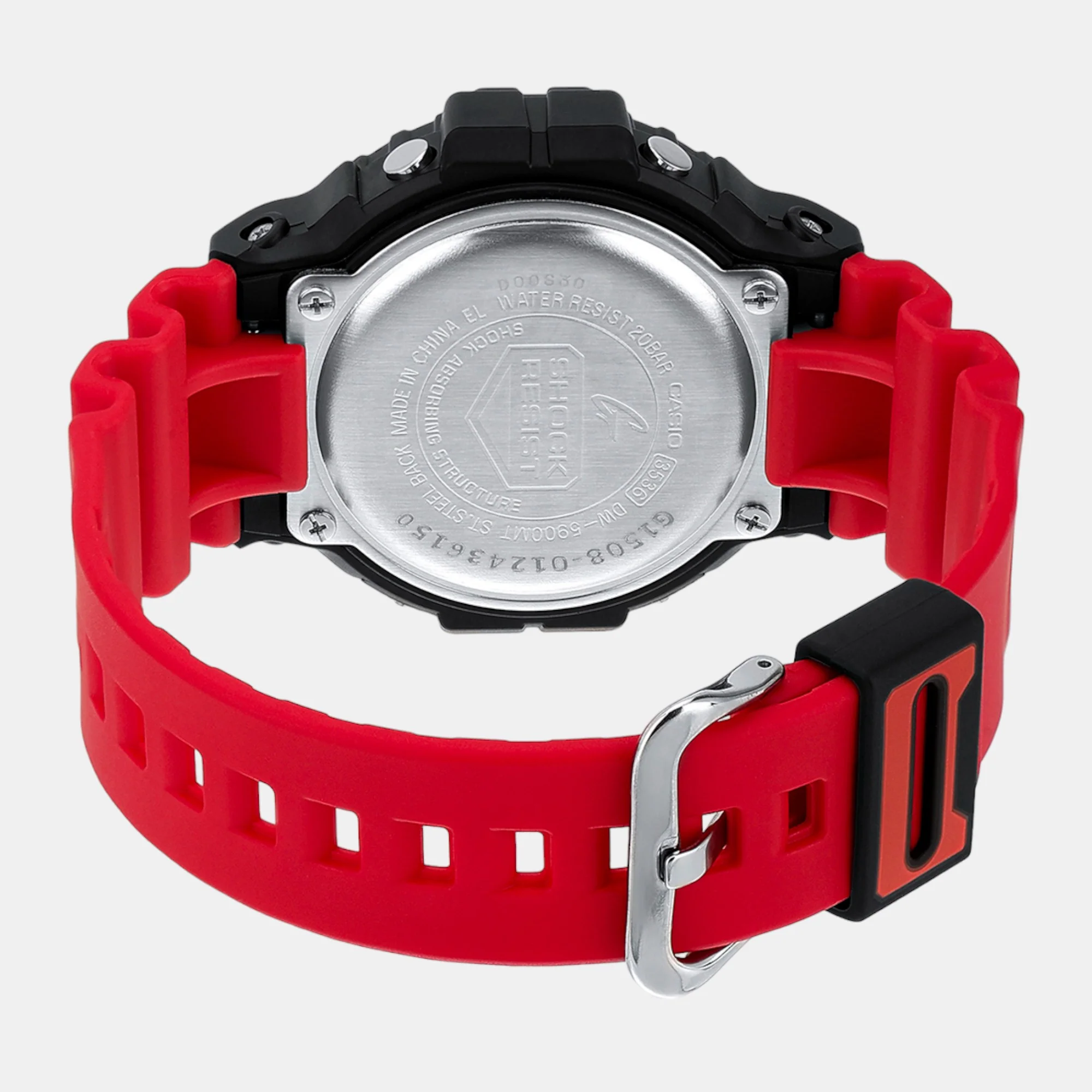 G-Shock Men Quartz Two Tone Dial Digital Resin Watch G1508 - Image 6