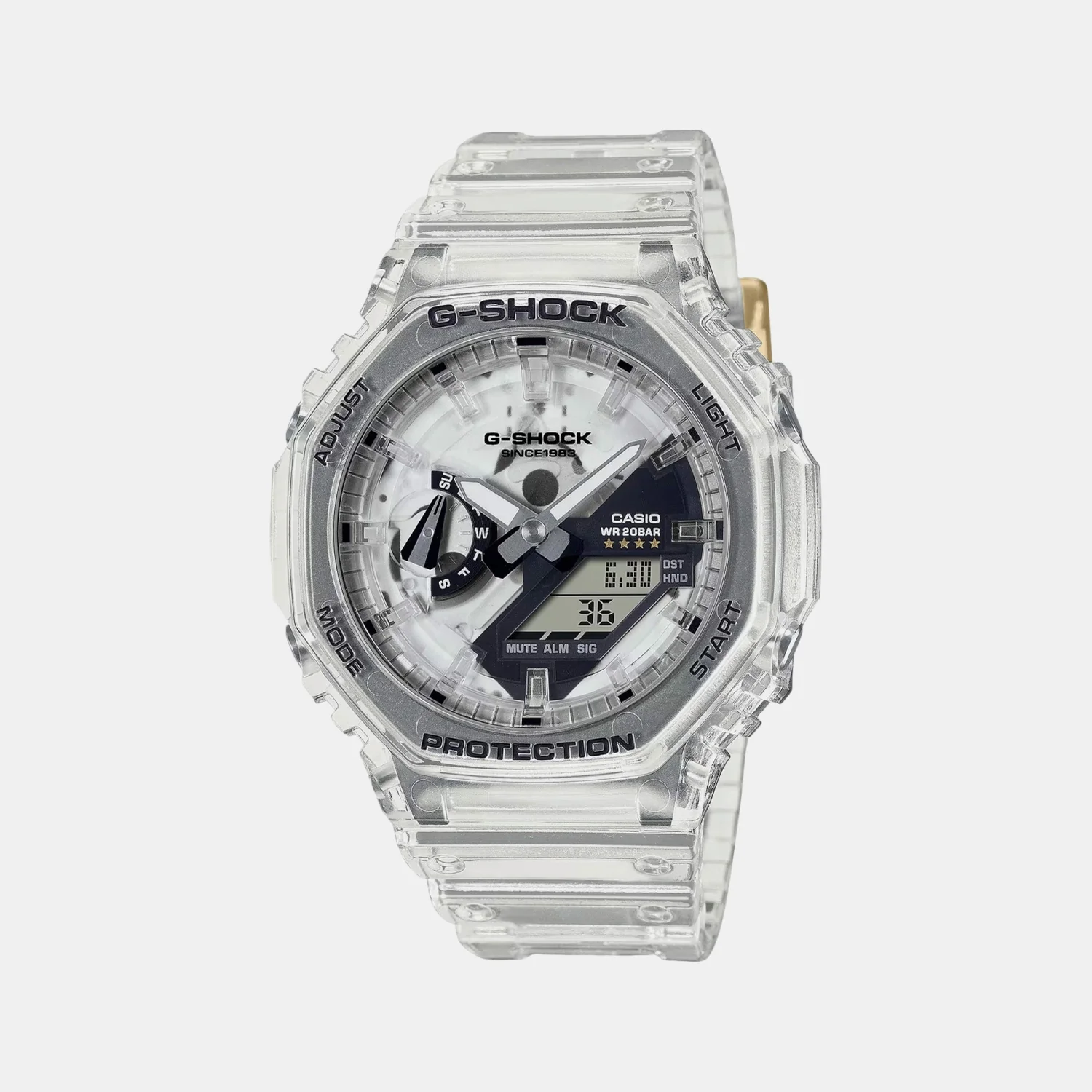 G-Shock Men Quartz White Dial Analog-Digital Watch G1442