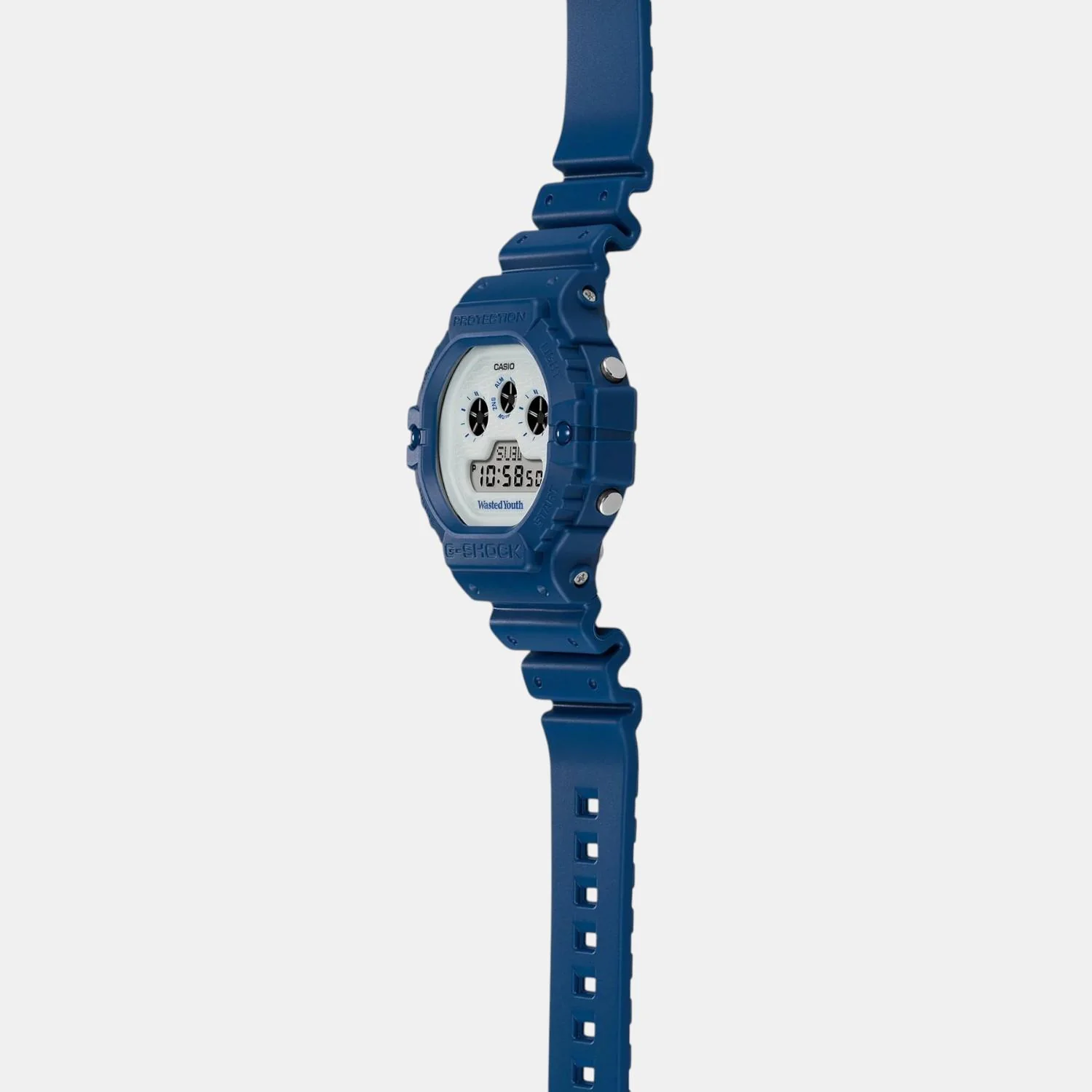 G-Shock Men Quartz White Dial Digital Resin Watch G1327 - Image 3