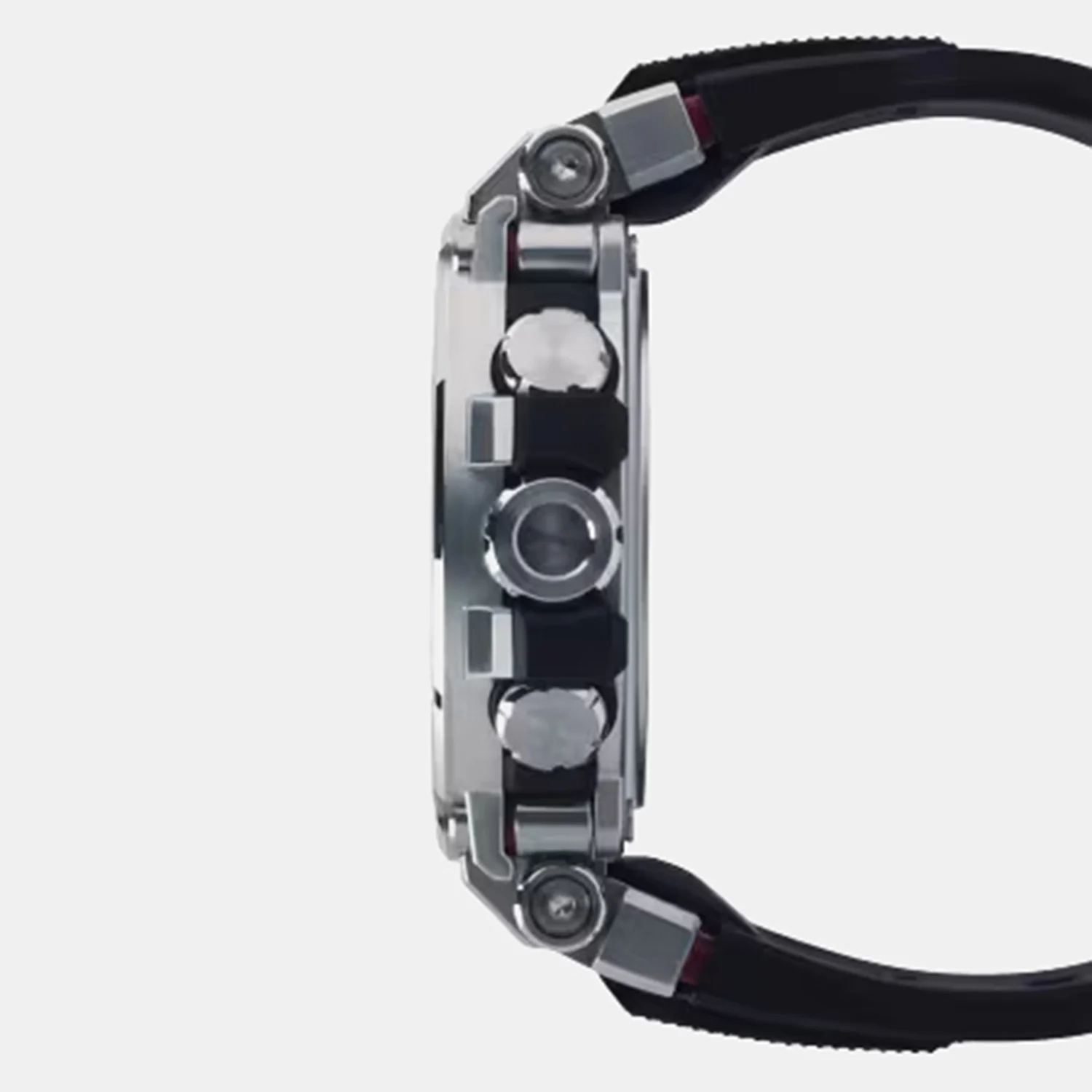 G-Shock MT-G Men Solar Black Dial Chronograph Resin Watch G866 - Image 3