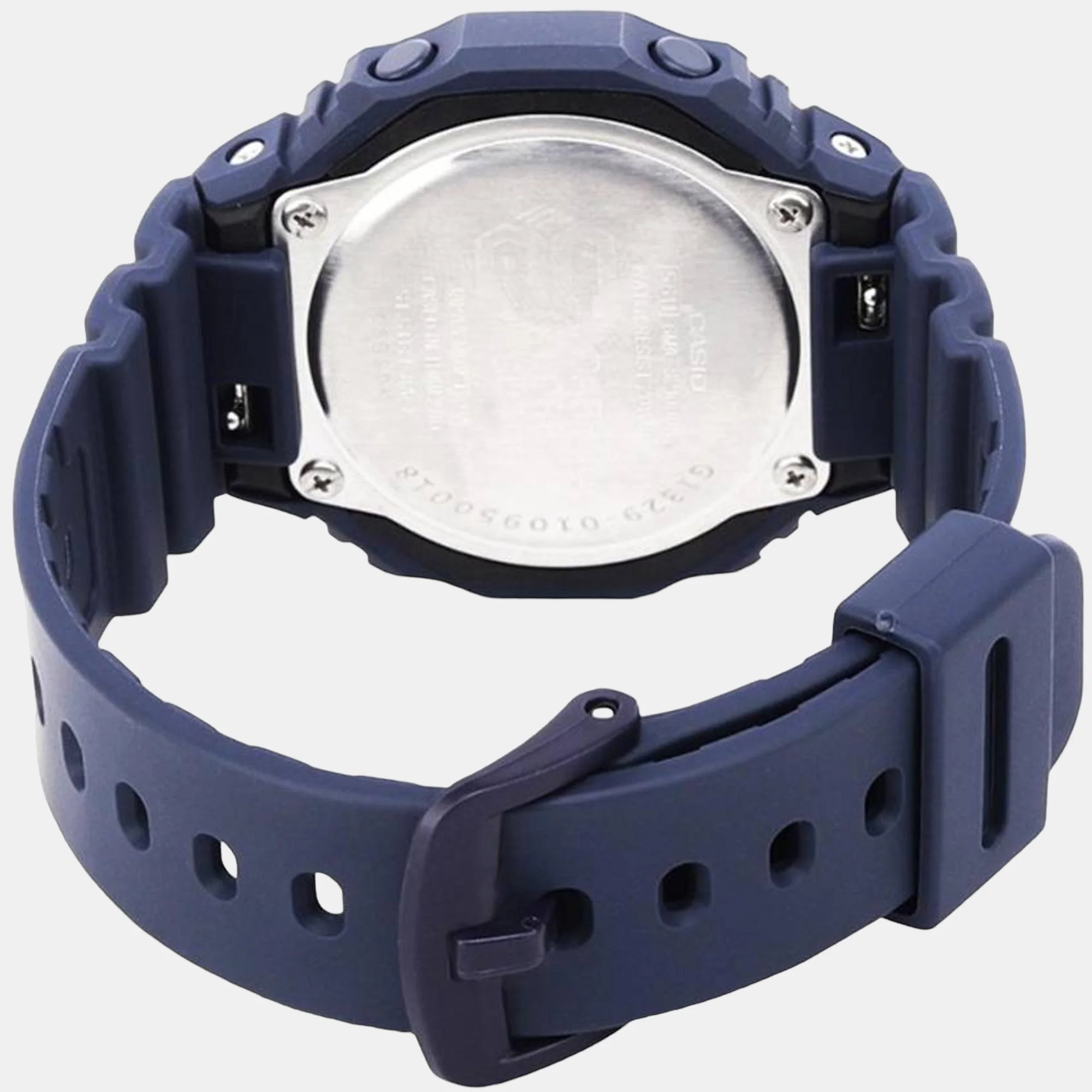 G-Shock Women Men Quartz Blue Dial Analog-Digital Resin Watch G1329 - Image 3