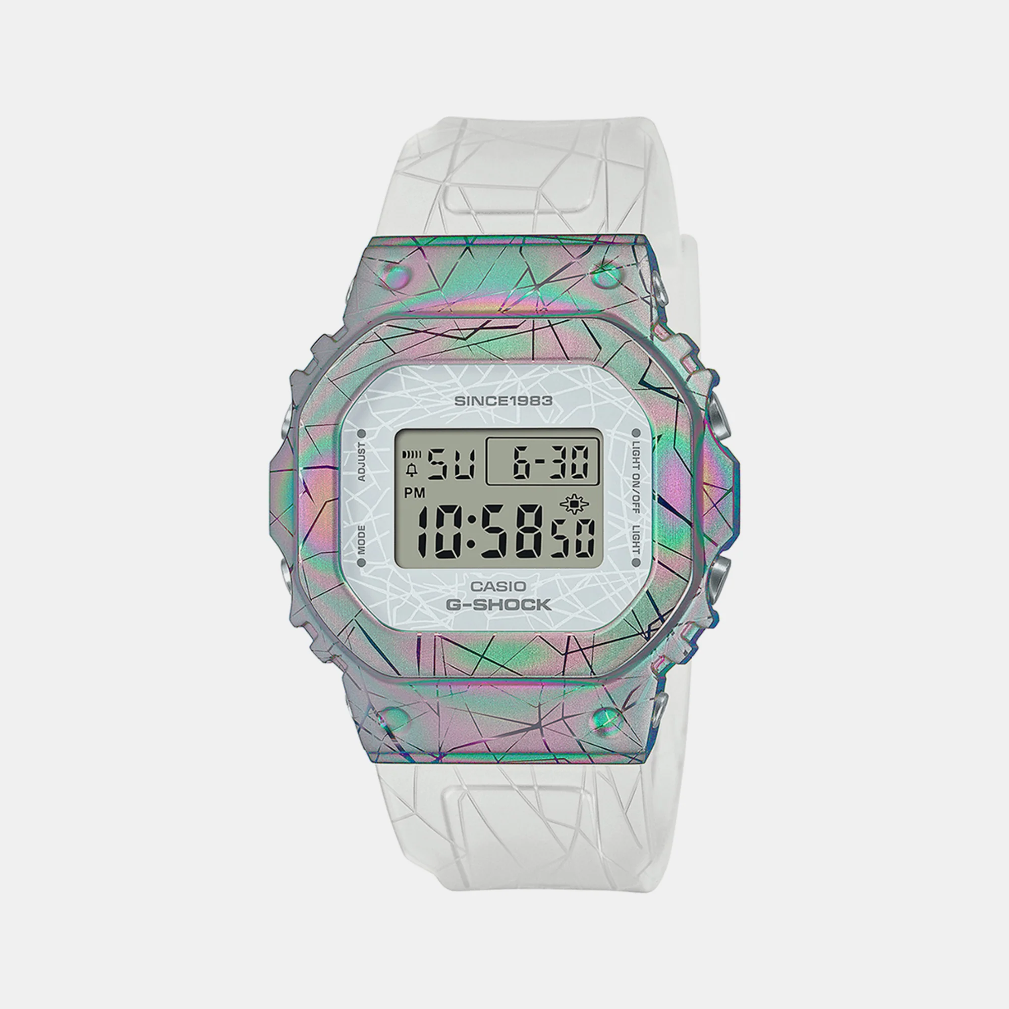 G-Shock Women Processor White Dial Digital Resin Watch G1359 - Image 2