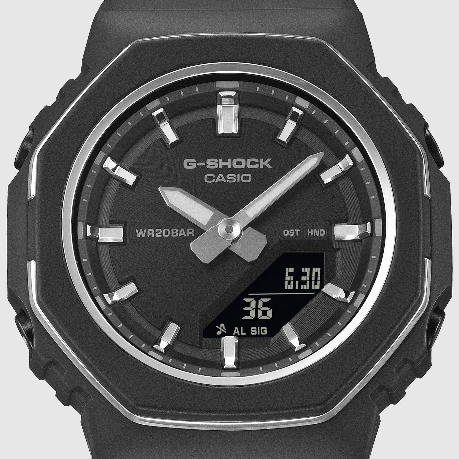 G-Shock Women Quartz Black Dial Analog-Digital Resin Watch GMA-P2110-1ADR G1774 - Image 7