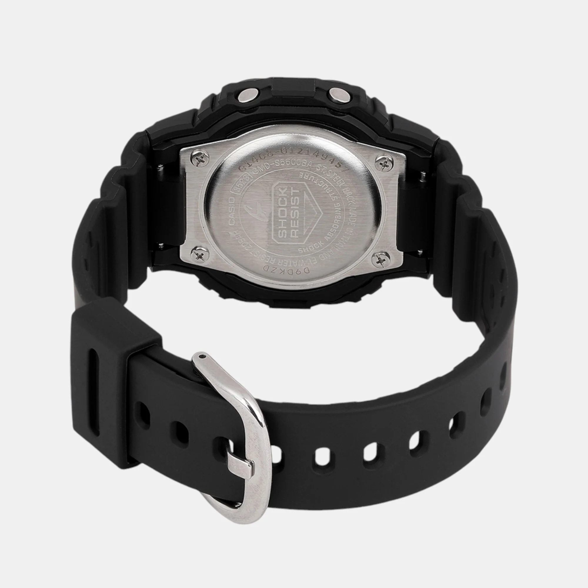 G-Shock Women Quartz Black Dial Digital Resin Watch G1468 - Image 7
