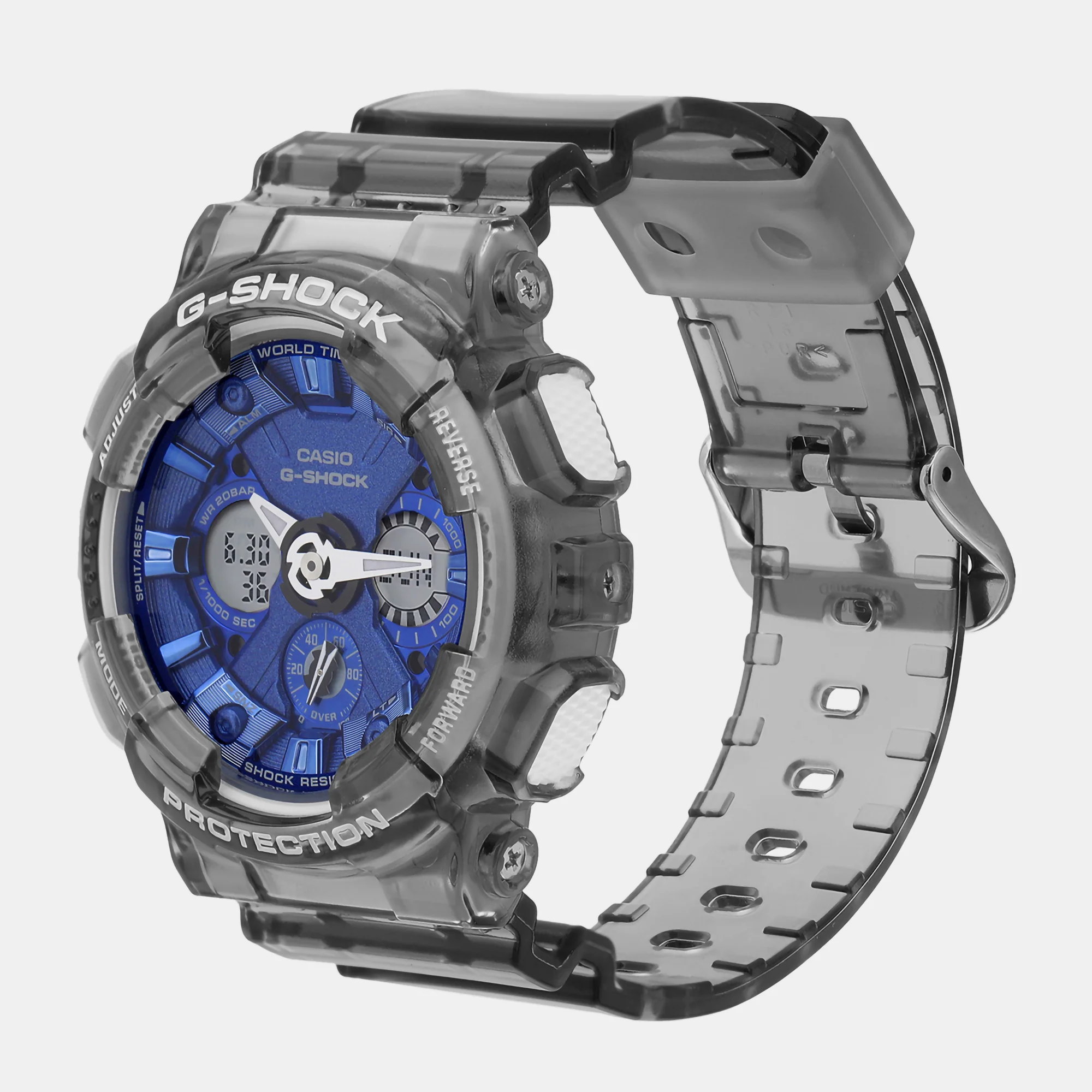 G-Shock Women Quartz Blue Dial Analog-Digital Resin Watch G1379 - Image 3