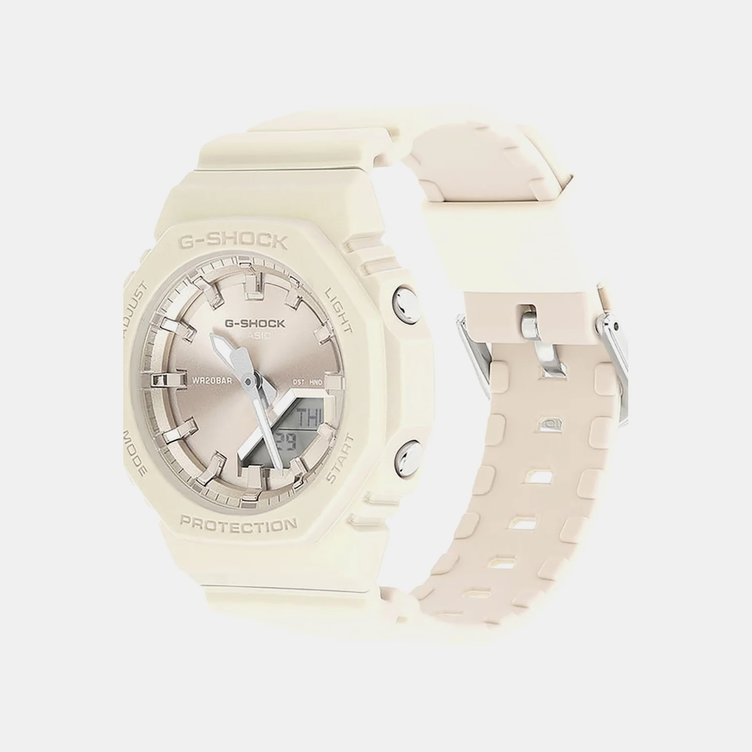 G-Shock Women Quartz Cream Dial Analog-Digital Resin Watch G1620 - Image 2