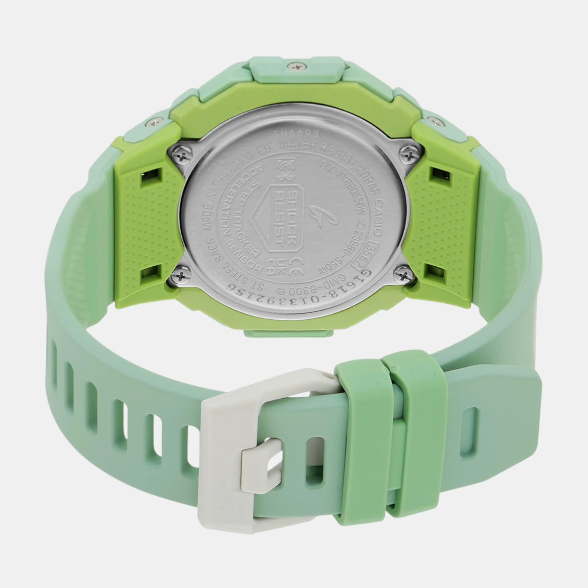 G-Shock Women Quartz Green Dial Digital Resin Watch G1618 - Image 7