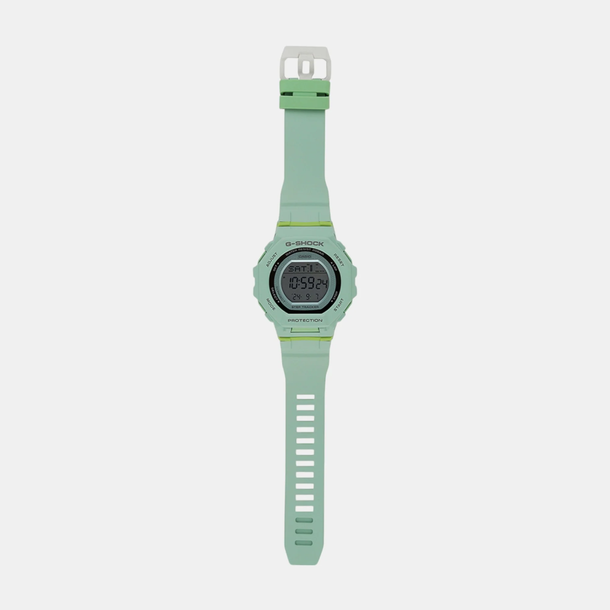 G-Shock Women Quartz Green Dial Digital Resin Watch G1618 - Image 9