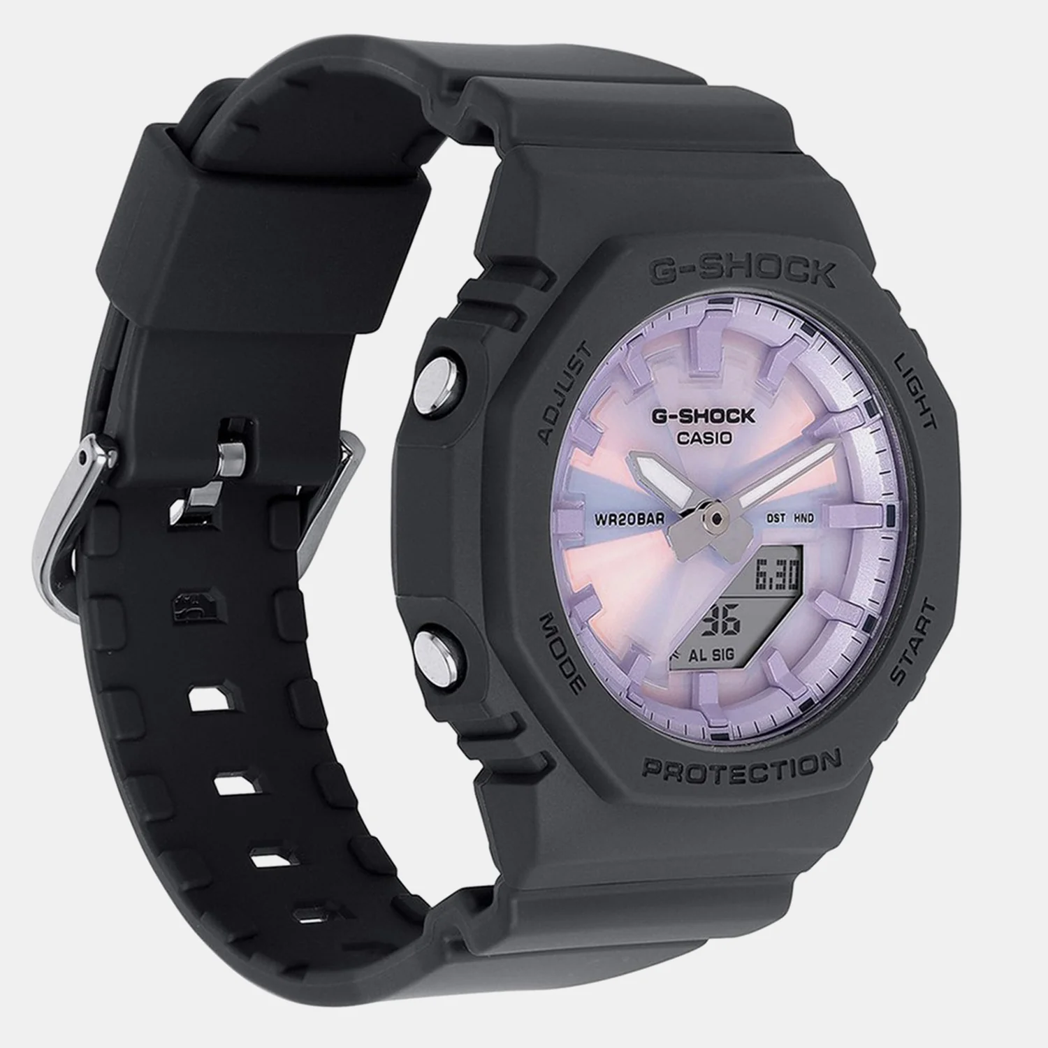 G-Shock Women Quartz Multi-Colour Dial Analog-Digital Resin Watch G1738 GMA-P2100PC-1ADR - Image 2