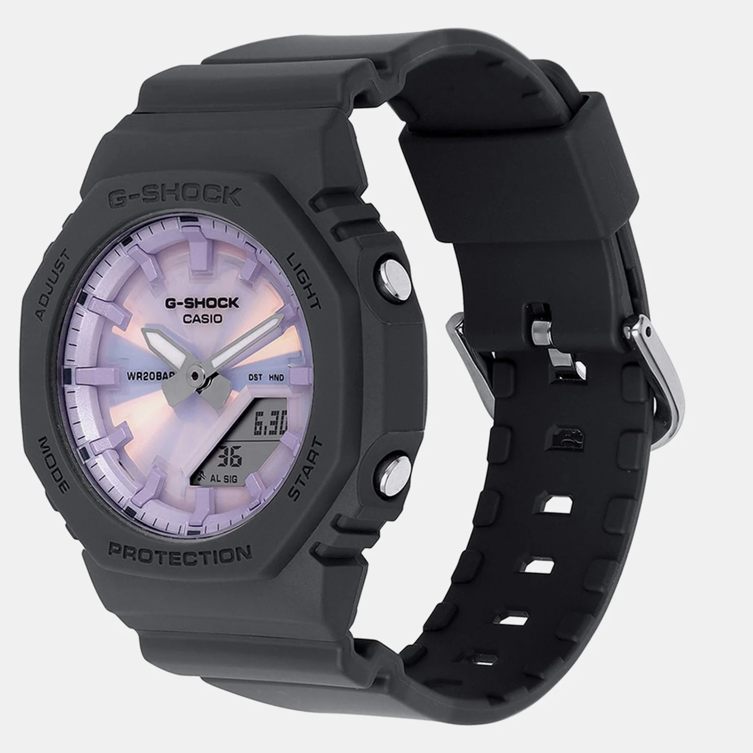 G-Shock Women Quartz Multi-Colour Dial Analog-Digital Resin Watch G1738 GMA-P2100PC-1ADR - Image 3