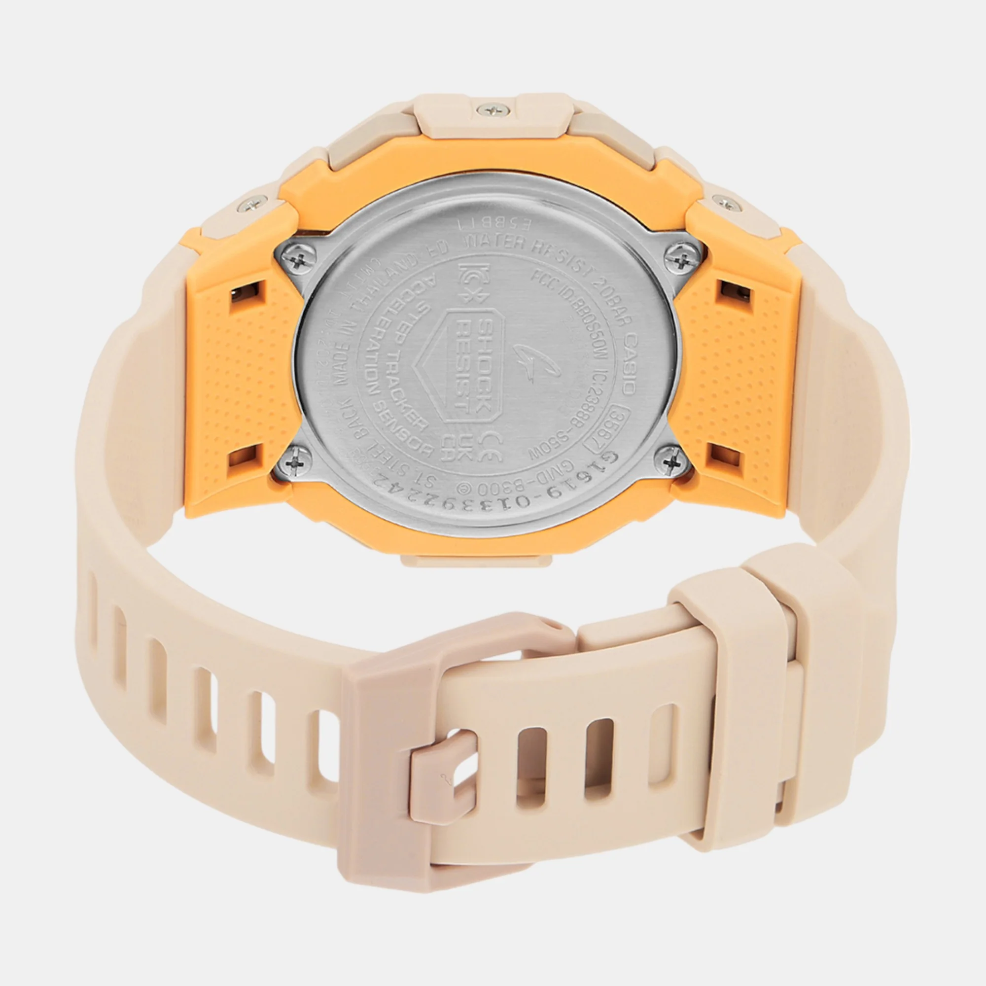 G-Shock Women Quartz Orange Dial Digital Resin Watch G1619 - Image 7