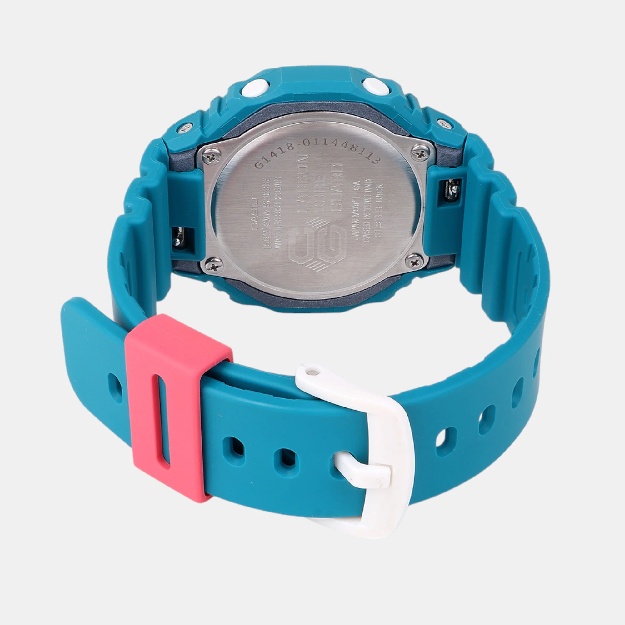 G-Shock Women Quartz Pink Dial Analog-Digital Resin Watch G1418 - Image 6