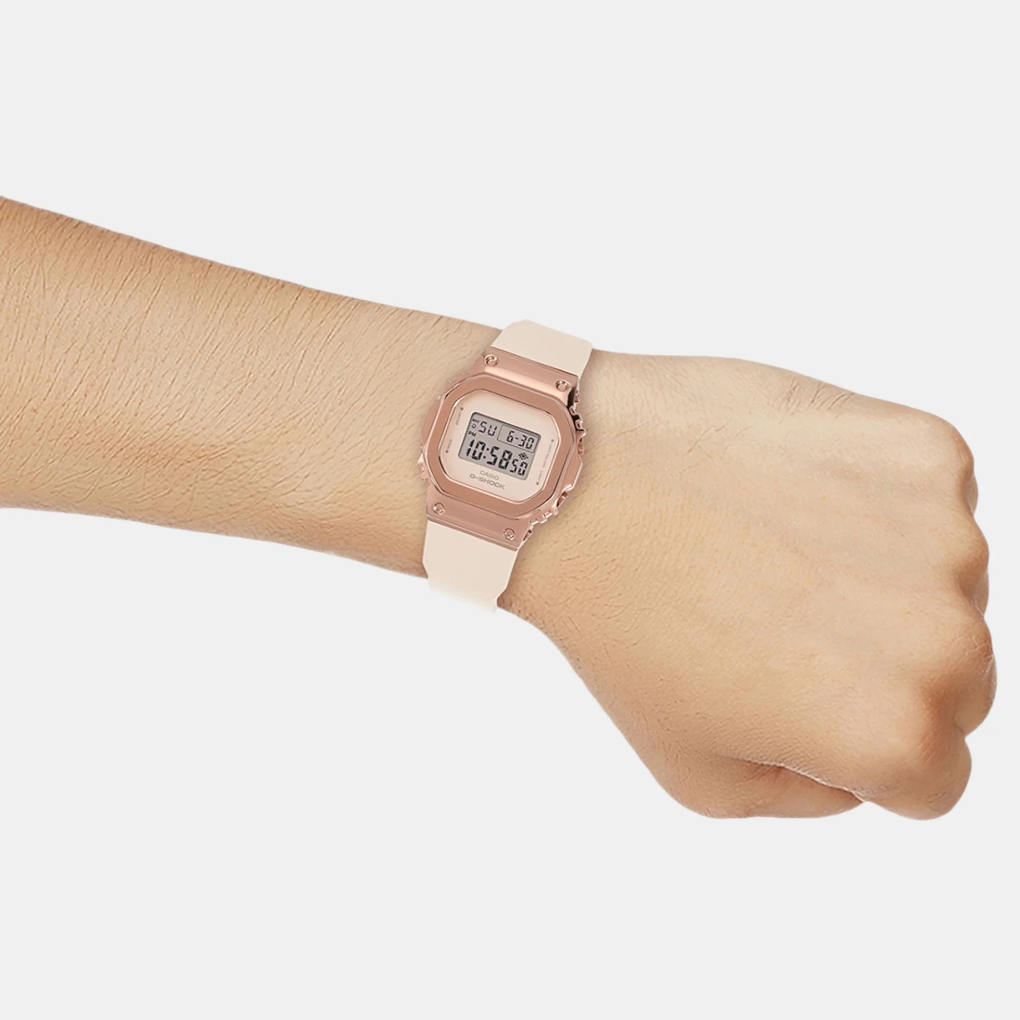 G-Shock Women Quartz Pink Dial Digital Resin Watch G1536 - Image 8