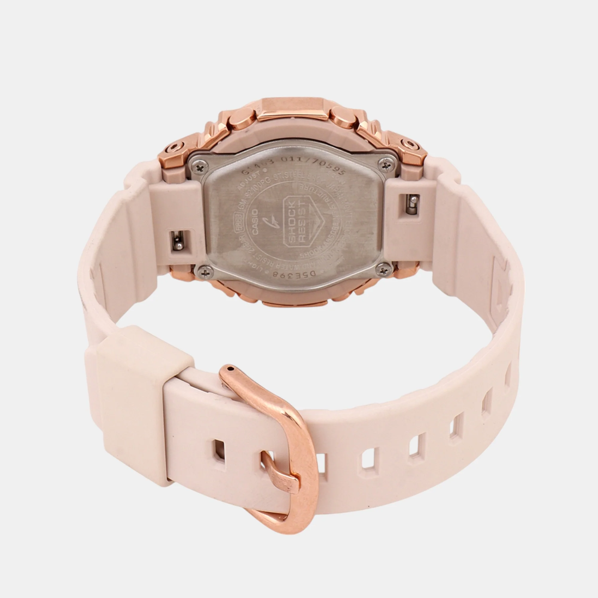 G-Shock Women Quartz Rose Gold Dial Analog-Digital Resin Watch G1463 - Image 6
