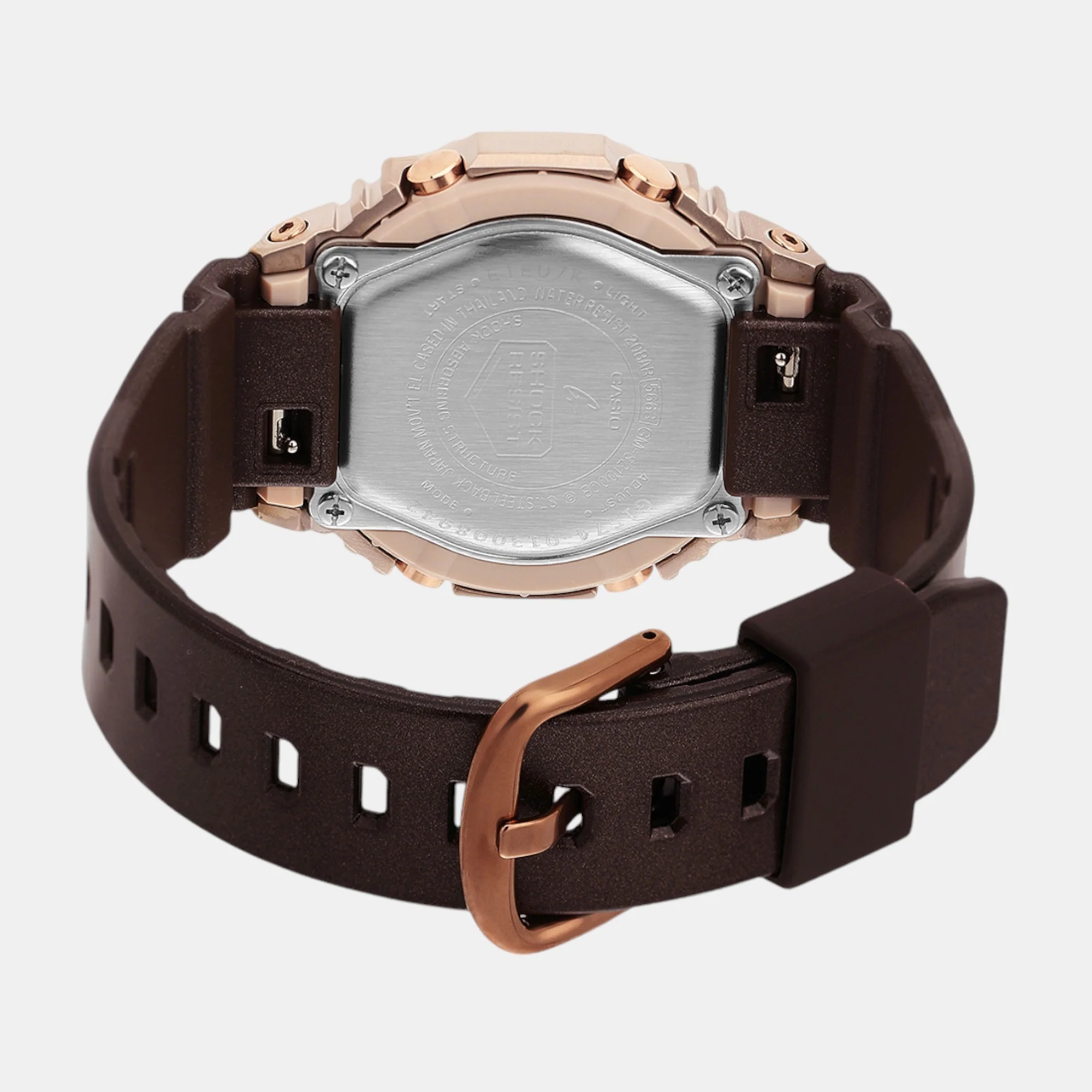 G-Shock Women Quartz Rose Gold Dial Analog-Digital Resin Watch G1574 - Image 6