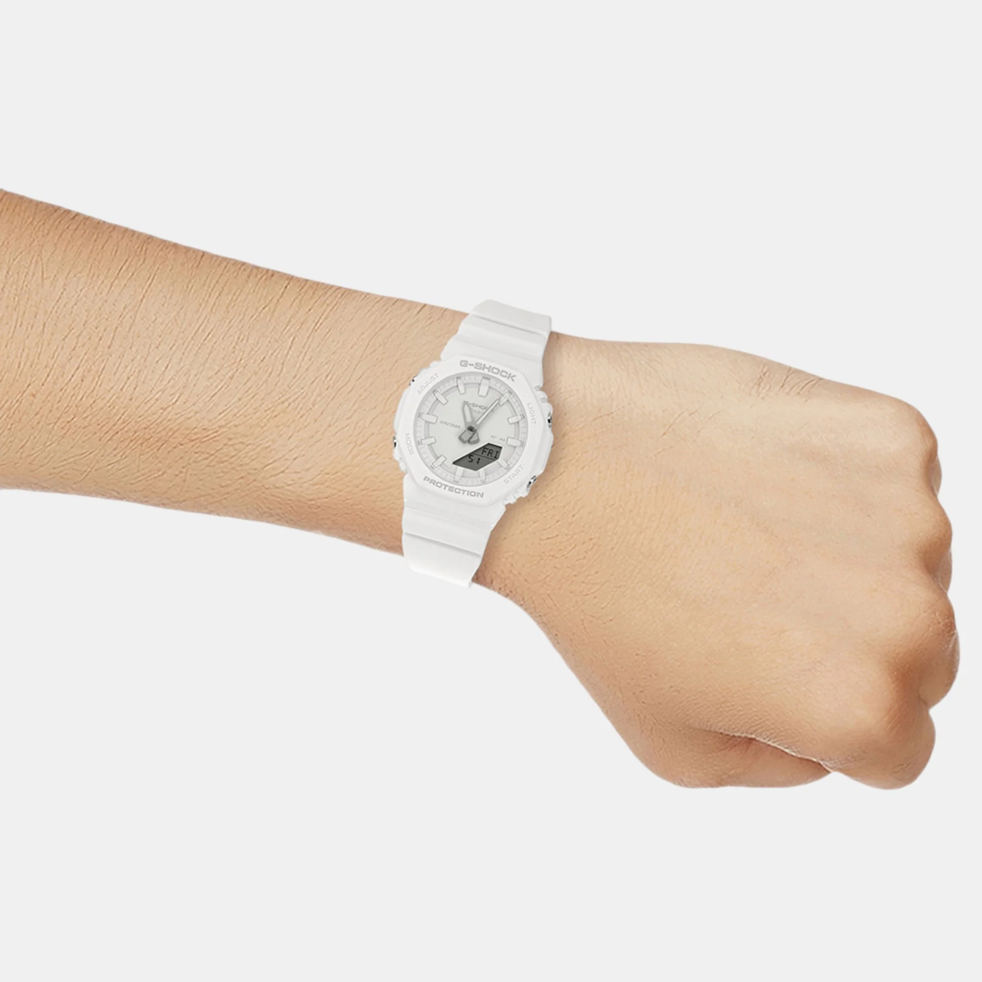 G-Shock Women Quartz White Dial Analog-Digital Resin Watch G1532 - Image 9