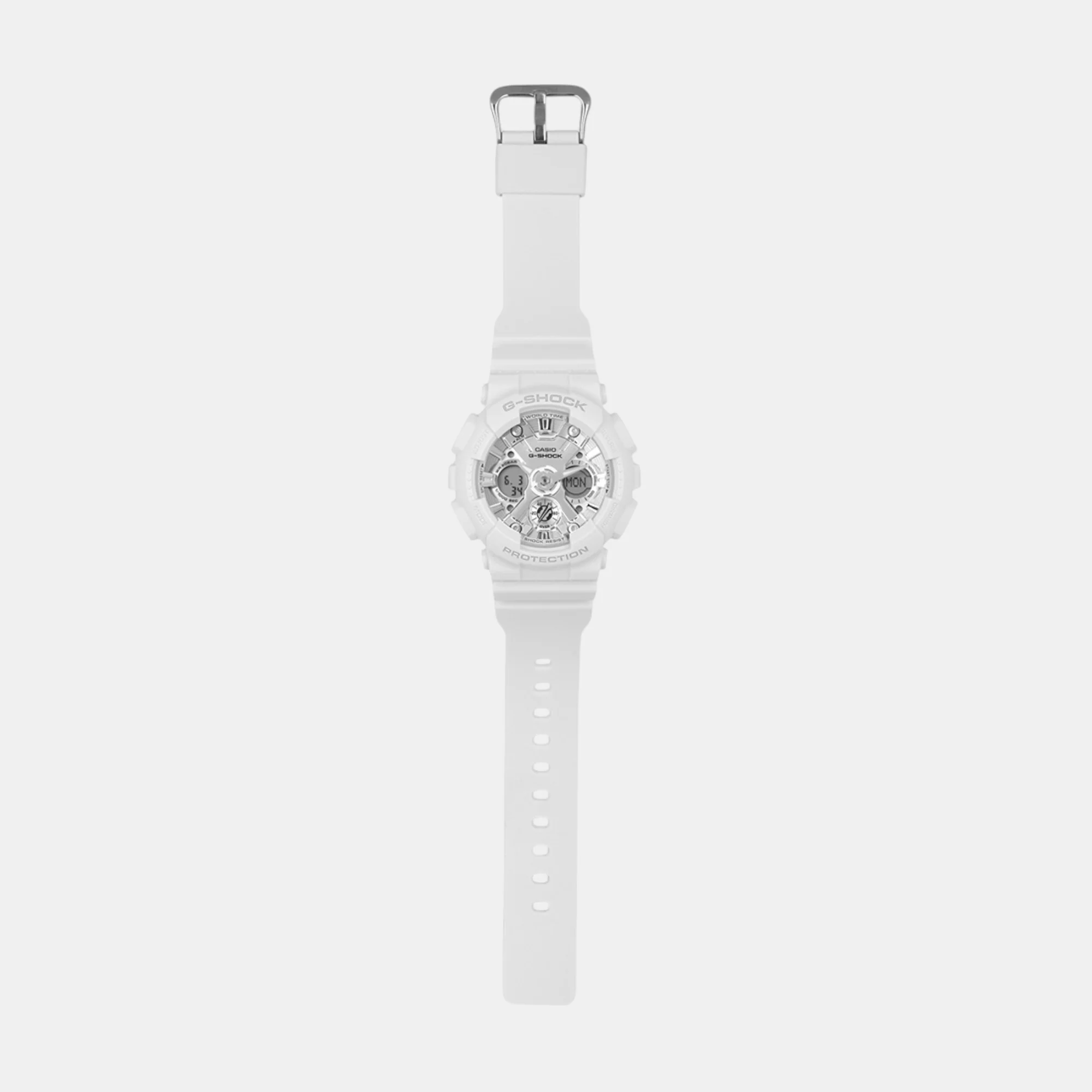 G-Shock Women Quartz White Dial Analog-Digital Resin Watch G1561 - Image 8