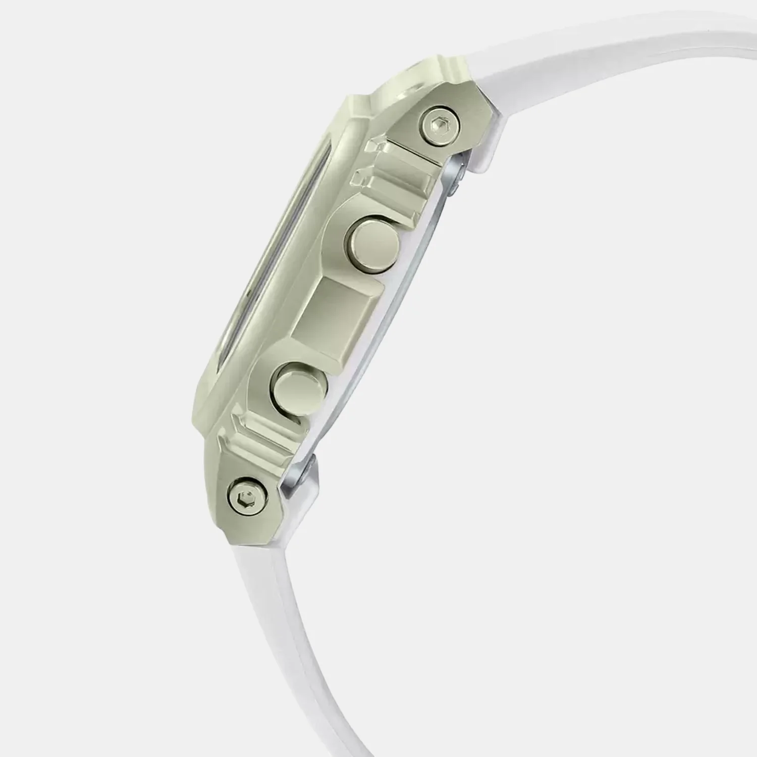 G-Shock Women Quartz White Dial Digital Resin Watch G1069 - Image 3