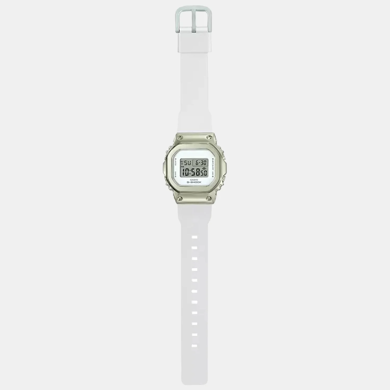 G-Shock Women Quartz White Dial Digital Resin Watch G1069 - Image 6