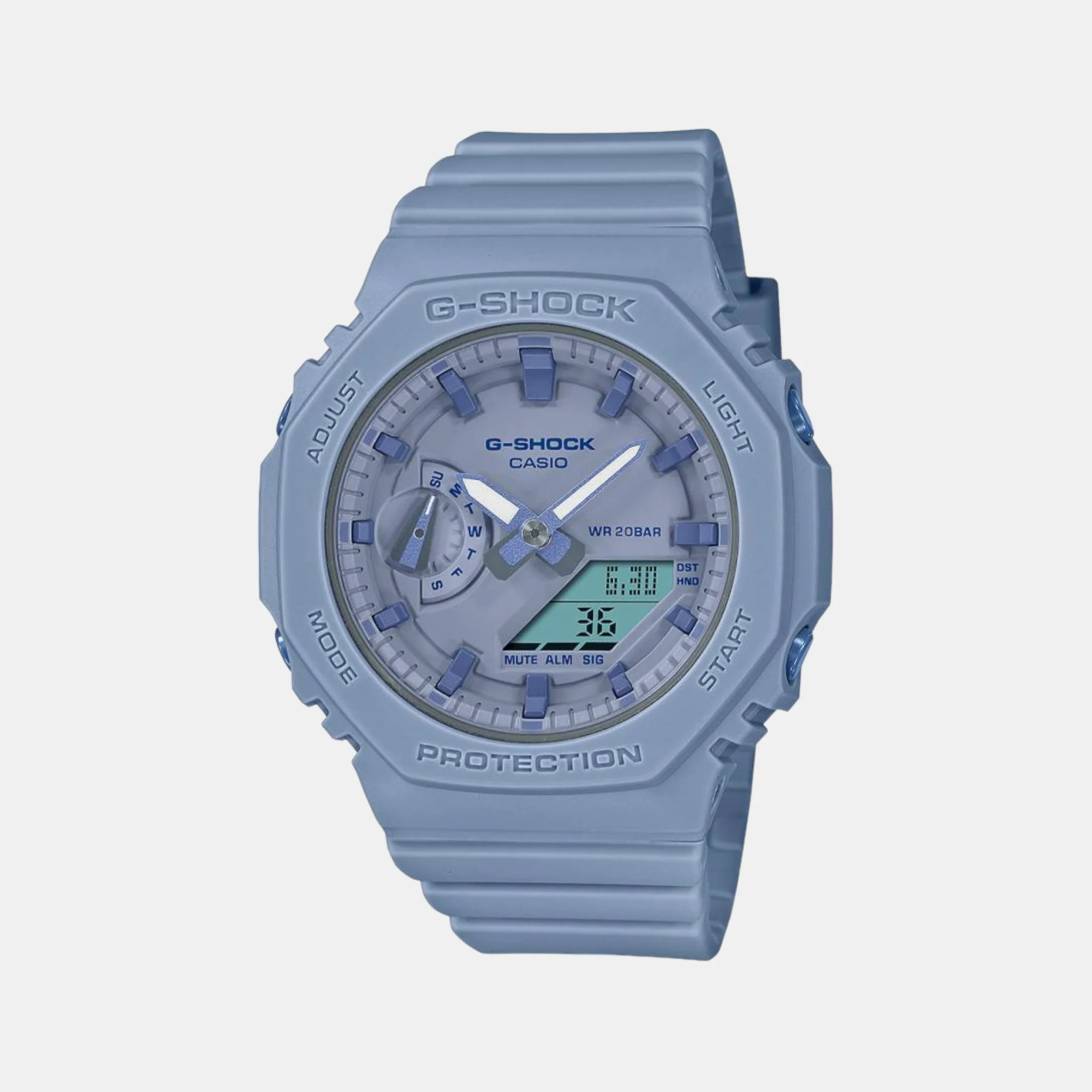 G-Shock Women Women Quartz Blue Dial Analog-Digital Resin Watch G1330