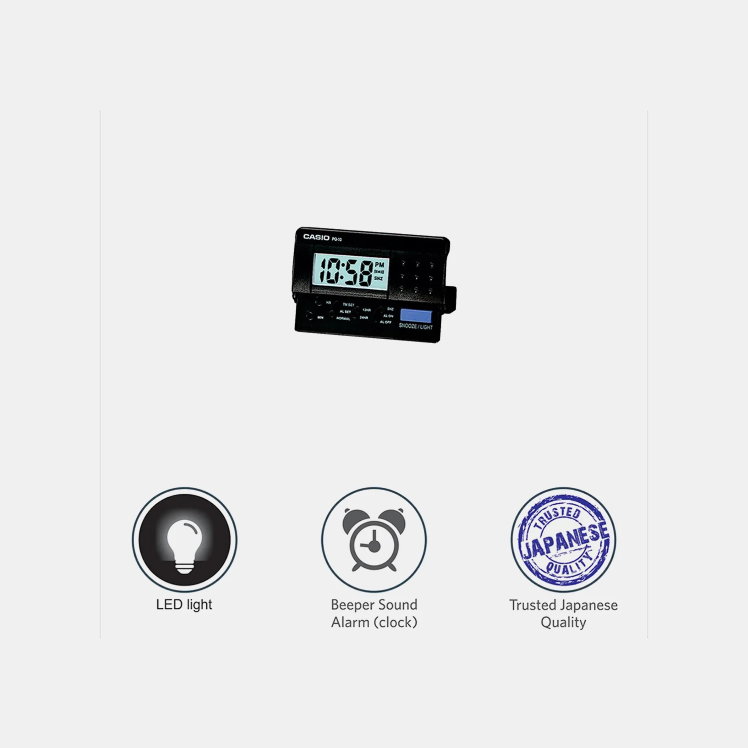 Resin Digital Table Clock PQ-10-1 PL001 - Image 6