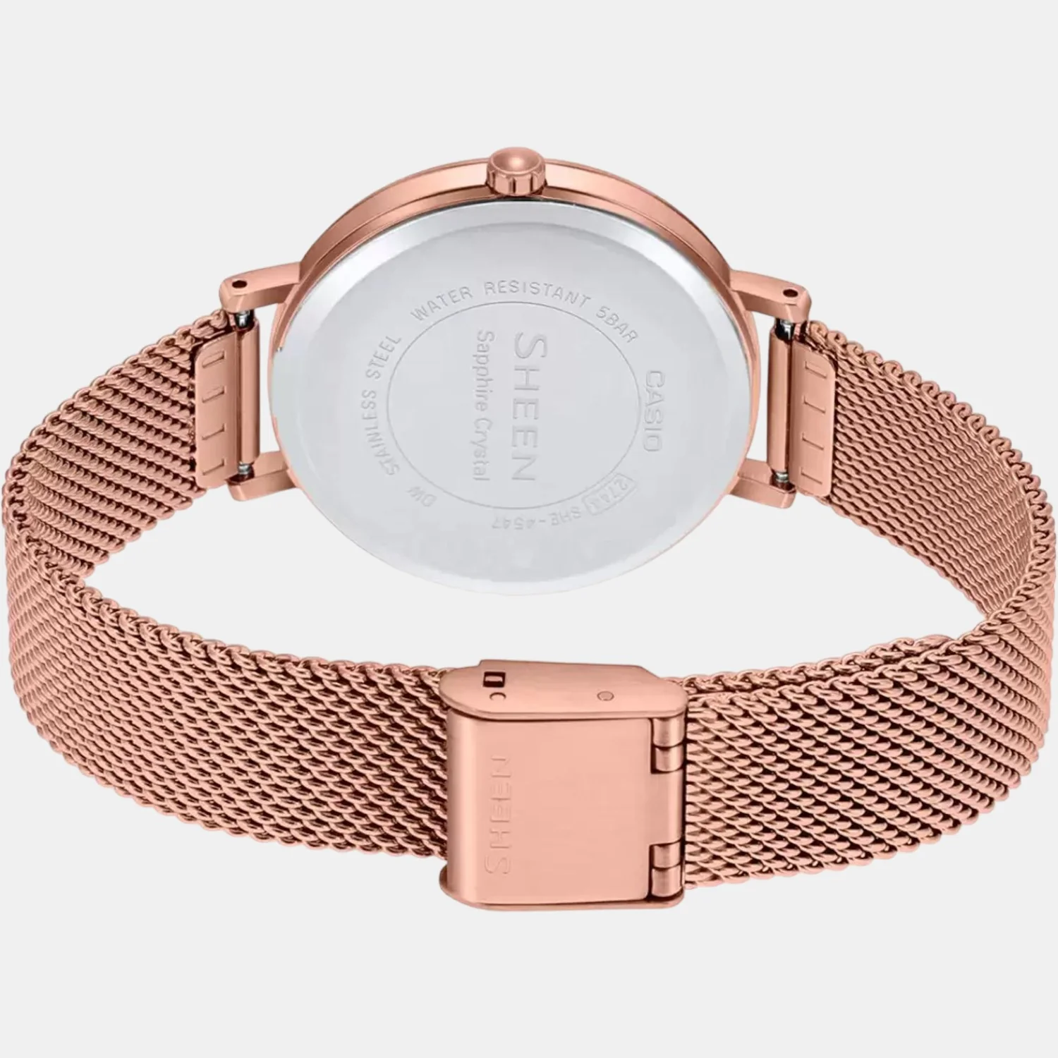 Sheen Women Quartz Brown Dial Analog Stainless Steel Watch SH255 - Image 4