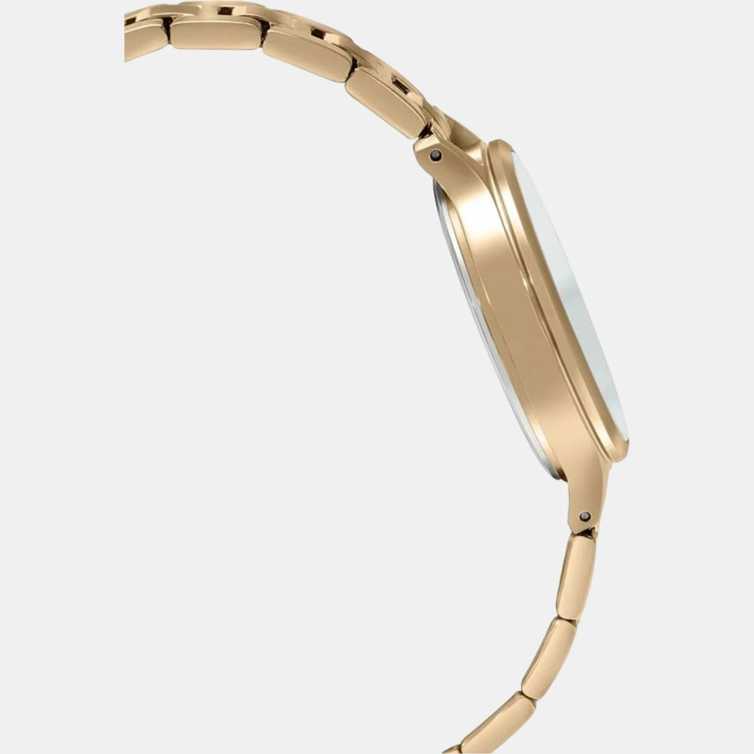 Sheen Women Quartz Gold Dial Analog Stainless Steel Watch SH273 - Image 3